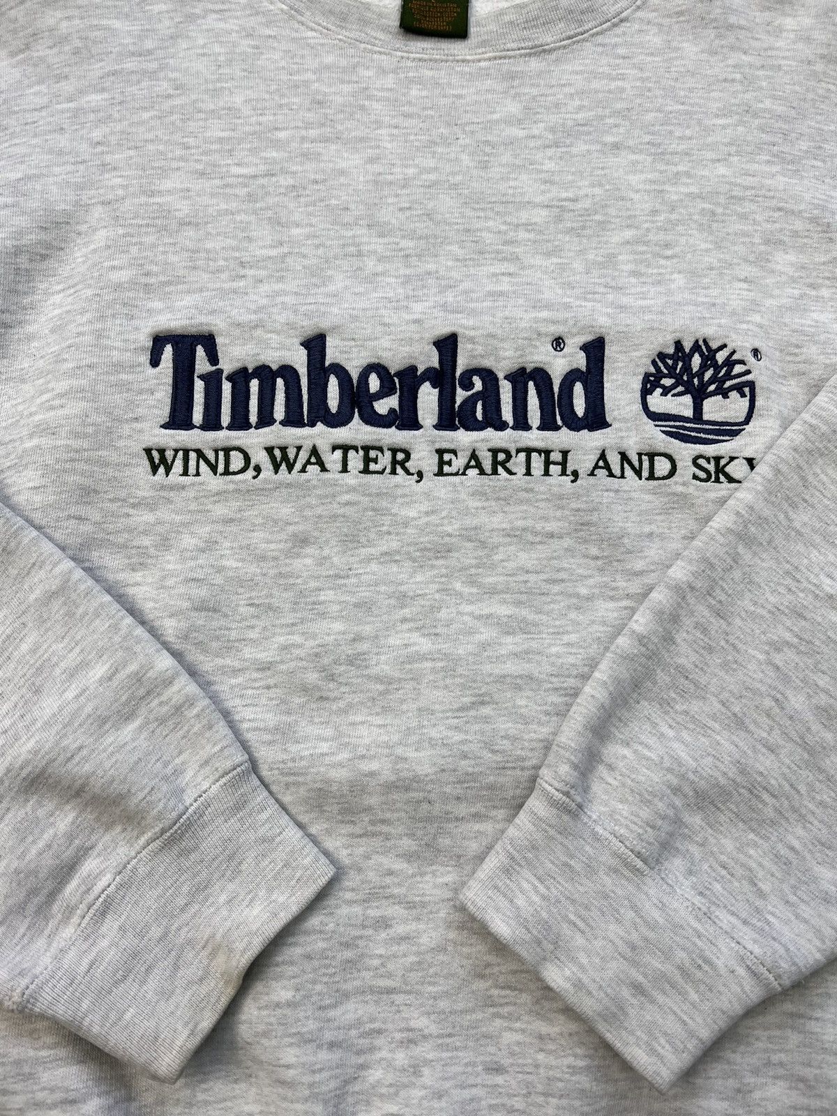 Timberland × Vintage Vintage Timberland Sweatshirt Crewneck Spellout Big Logo Size US L / EU 52-54 / 3 - 9 Thumbnail