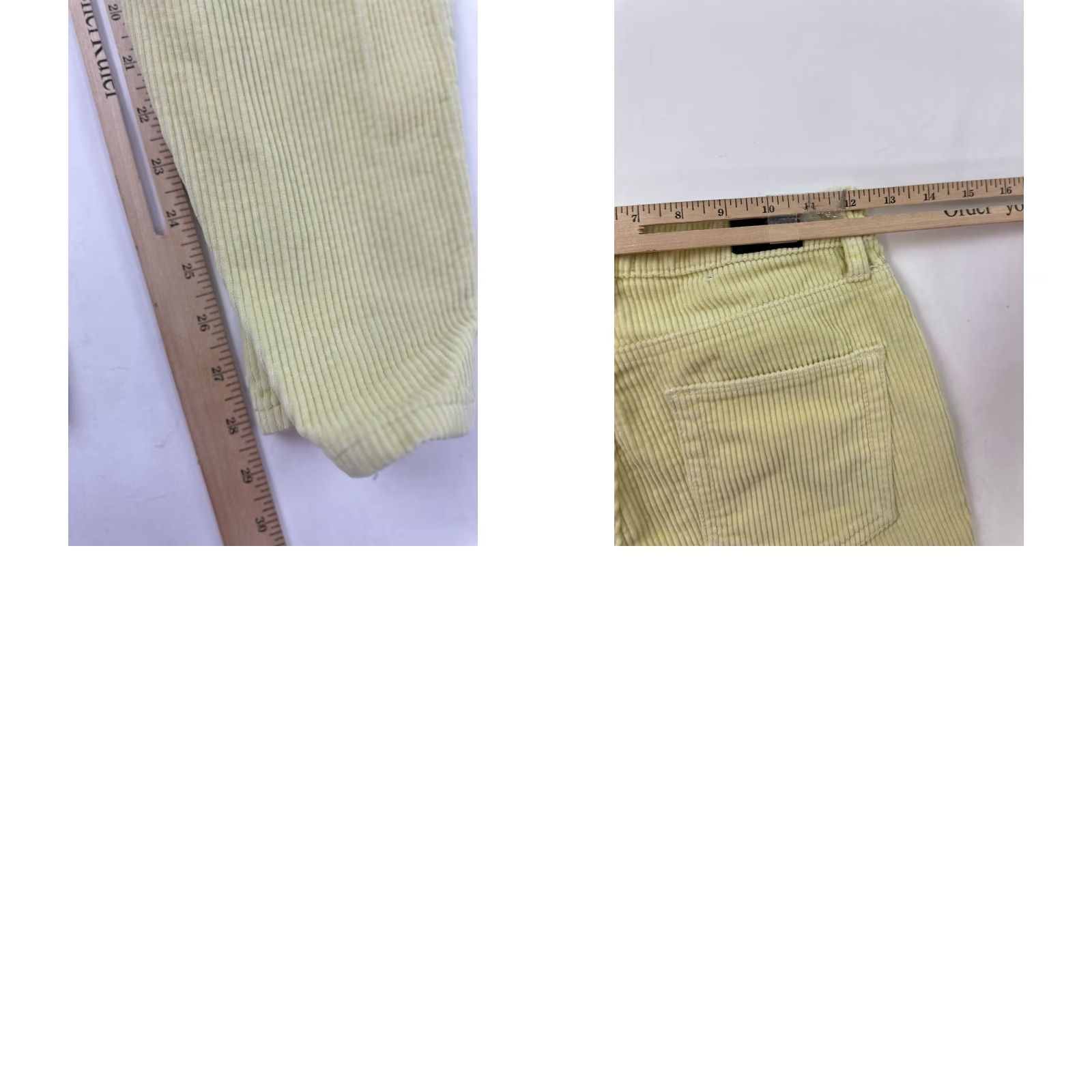 Bdg BDG Corduroy High Rise Mom Pants Women’s Yellow Ankle Size 25 Size 42" / US 20 - 8 Thumbnail