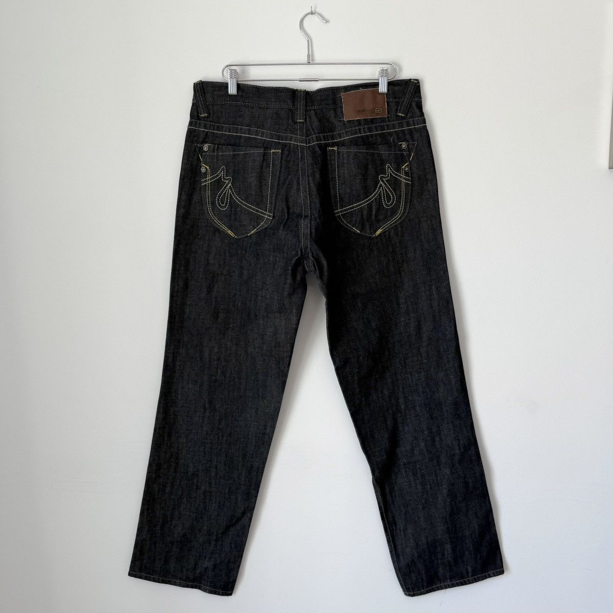 Ecko Unltd. Vtg 2000s Ecko Unltd Baggy Raw Indigo Jeans Skater Y2K JNCO Size US 36 / EU 52 - 2 Thumbnail