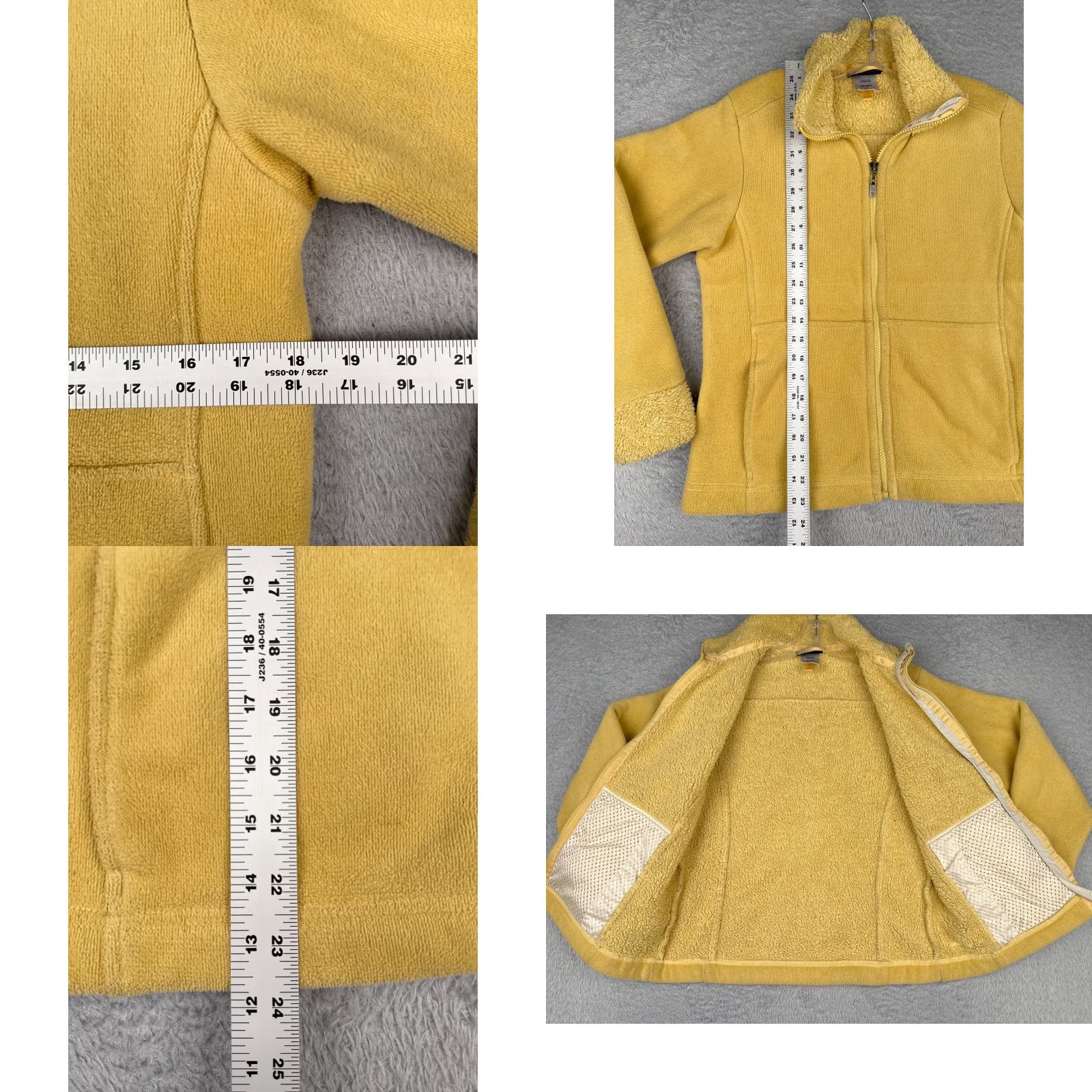 Patagonia Patagonia Jacket Womens Medium Yellow Synchilla Windzone Jacket Polyester Fleece Size M / US 6-8 / IT 42-44 - 8 Thumbnail