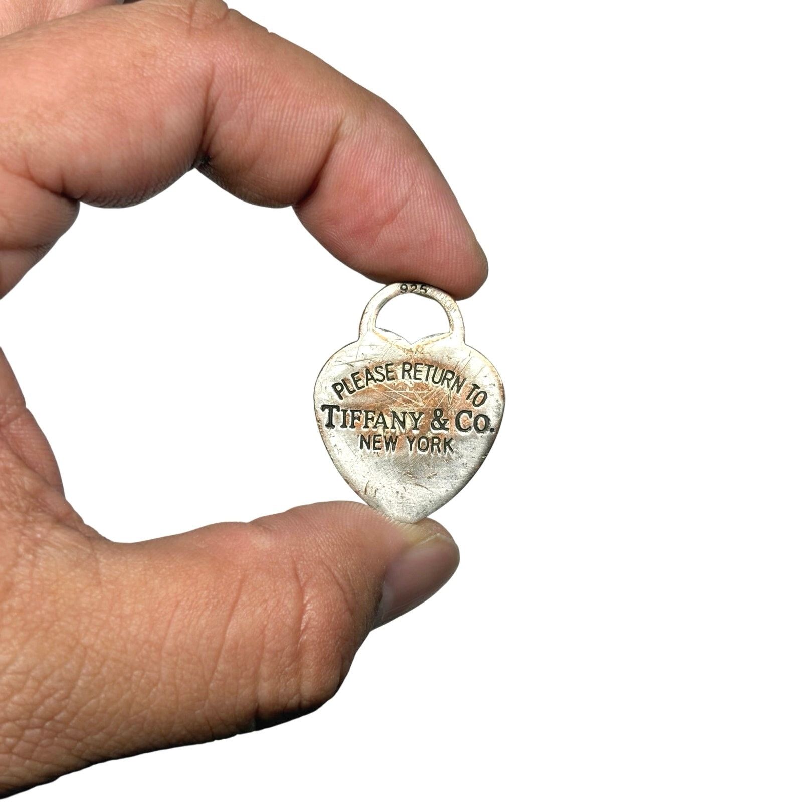 Tiffany & Co. Tiffany & Co. Silver Heart Charm Size ONE SIZE - 2 Thumbnail
