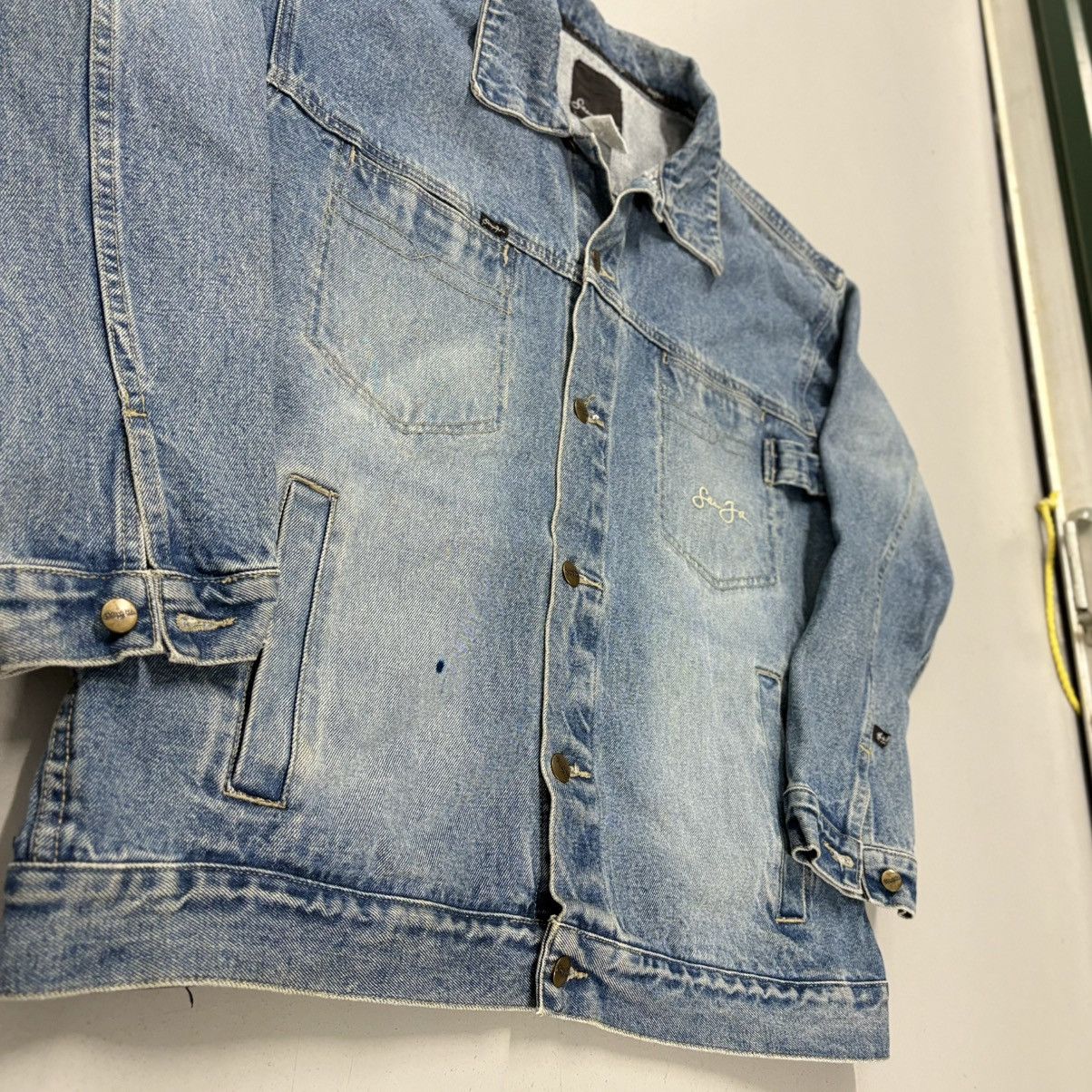 Sean John 2000s Sean John Blue Denim Jacket - Men's XL Size US XL / EU 56 / 4 - 2 Thumbnail