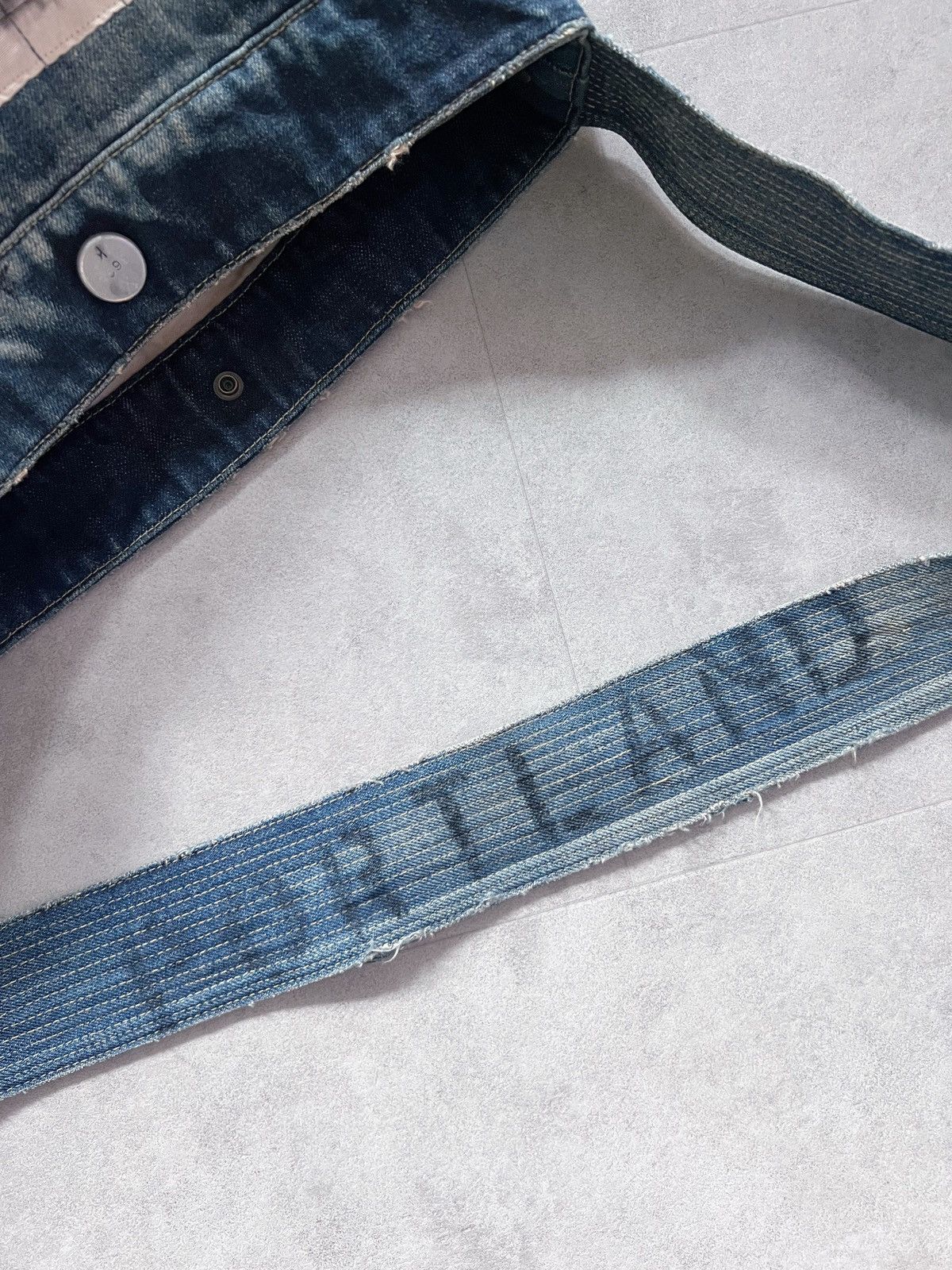 Kapital × Kapital Kountry Kapital Denim Americana Military Shoulder Bag Size ONE SIZE - 6 Thumbnail
