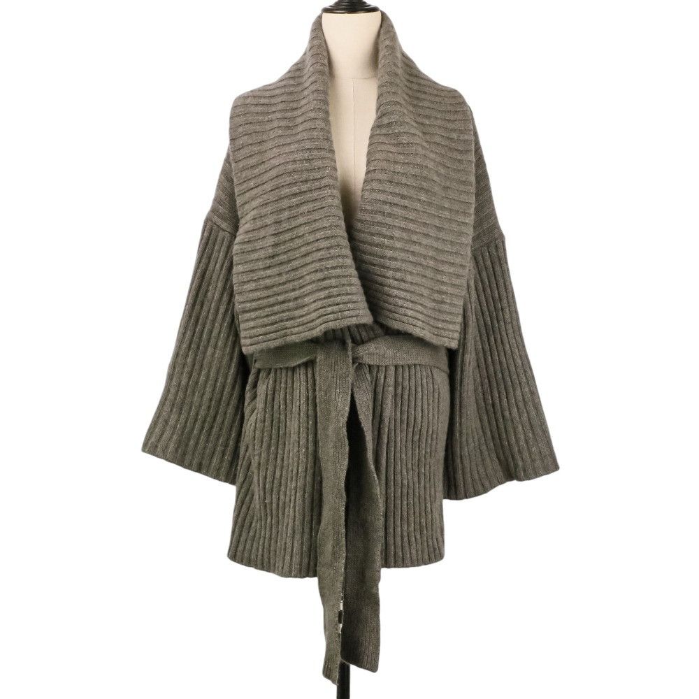 Ralph Lauren Ralph Lauren Ralph Lauren Purple Label Cashmere Rib Knit Coat Textile Outerwear DUTY FREE for USA Size ONE SIZE - 1 Thumbnail
