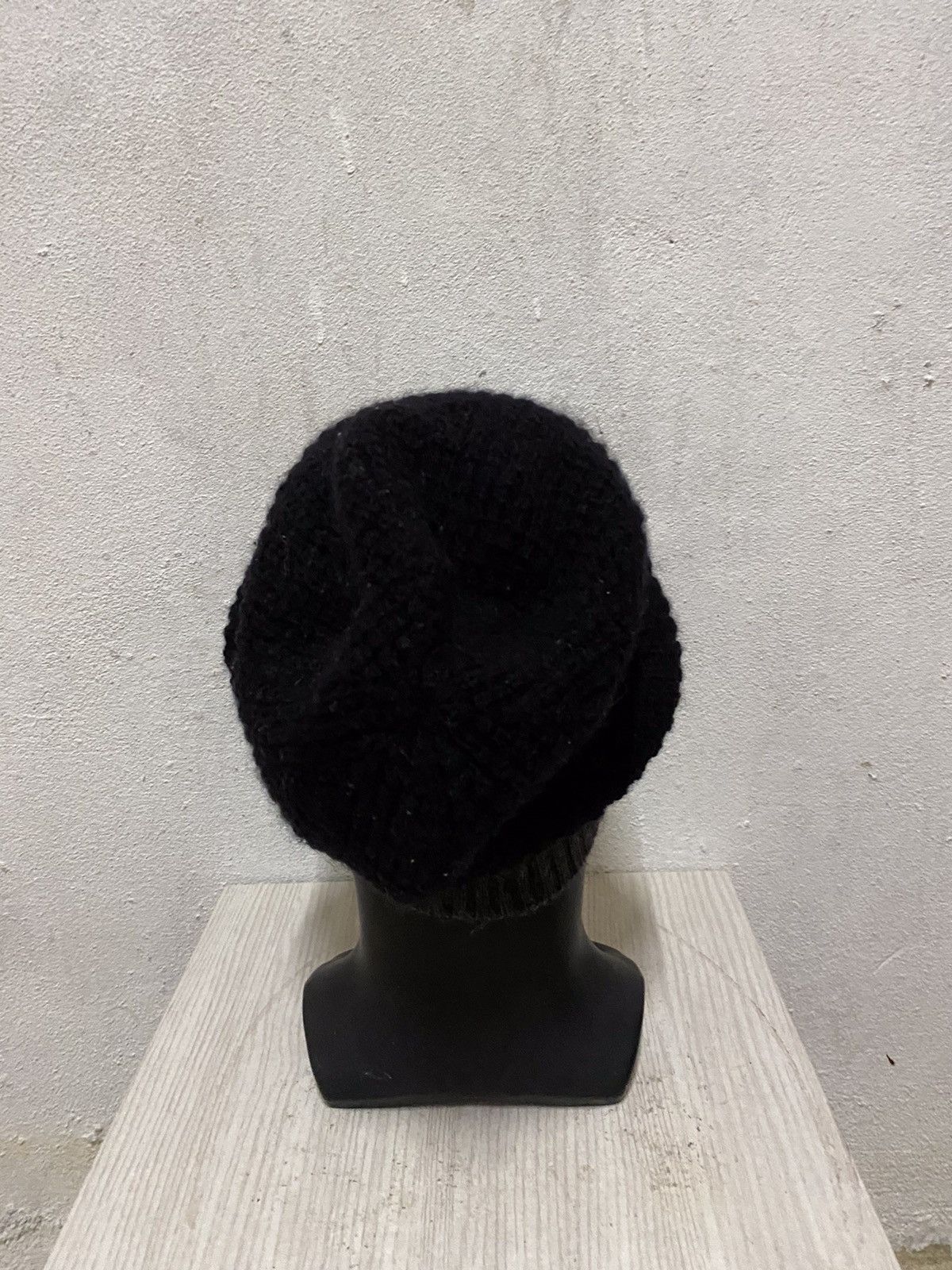 Japanese Brand × Vintage Japanese Brand Rare Design Knit Beanie Hat I Size ONE SIZE - 4 Thumbnail