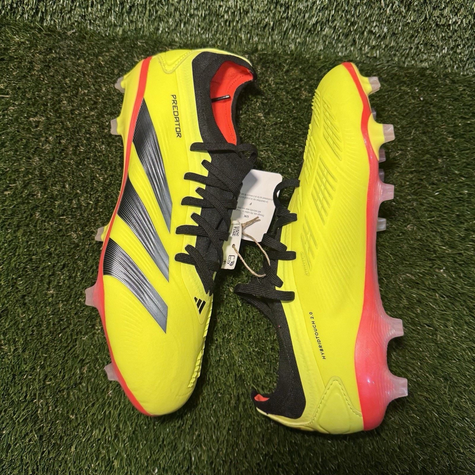 Adidas Size 8 - Adidas Predator Pro FG - IG7776 - Yellow / Black Size US 8 / EU 41 - 3 Thumbnail