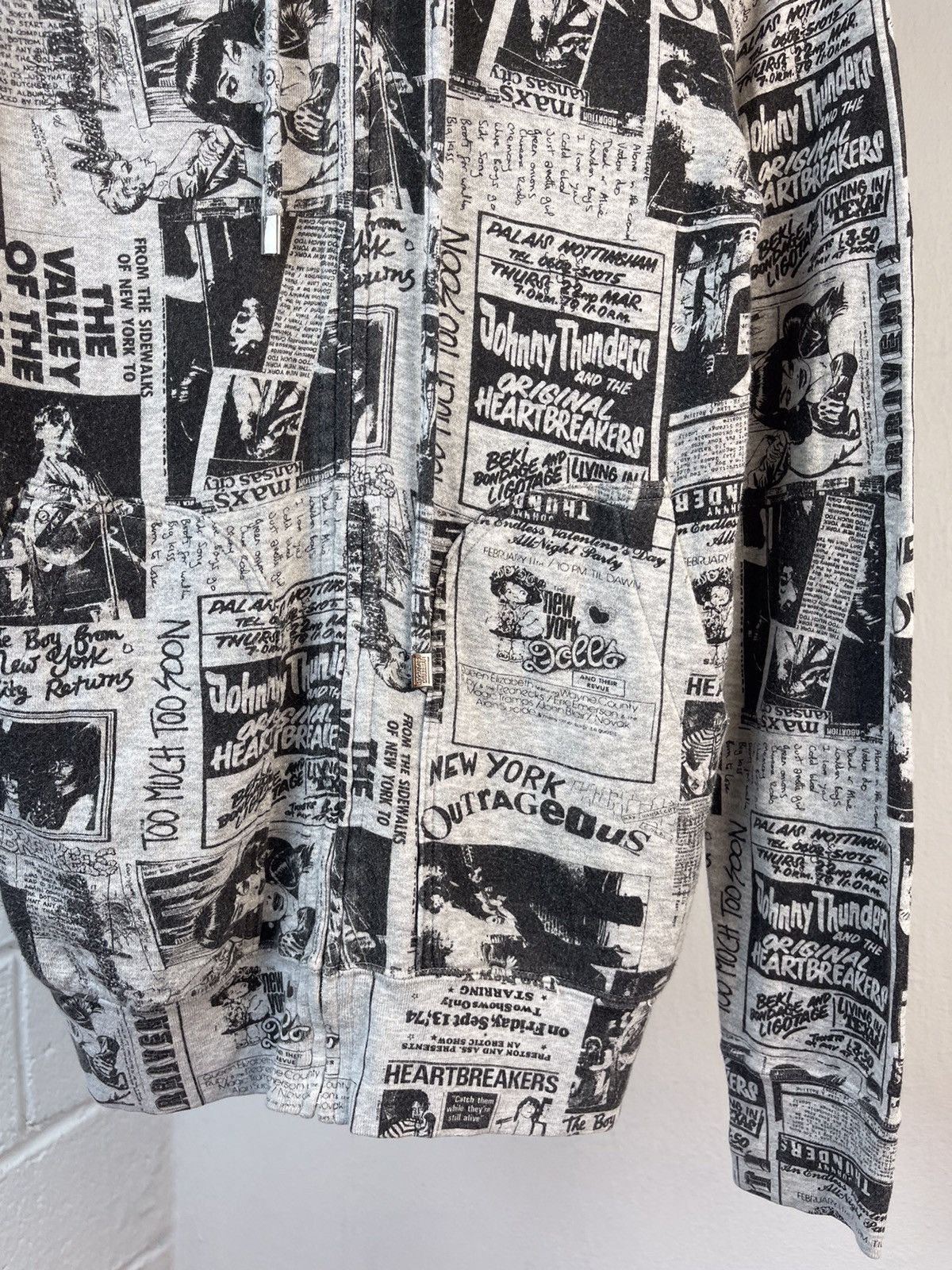 Hysteric Glamour Hysteric Glamour X NewYork Doll Zip Fullprint Hoodie Size US S / EU 44-46 / 1 - 9 Thumbnail