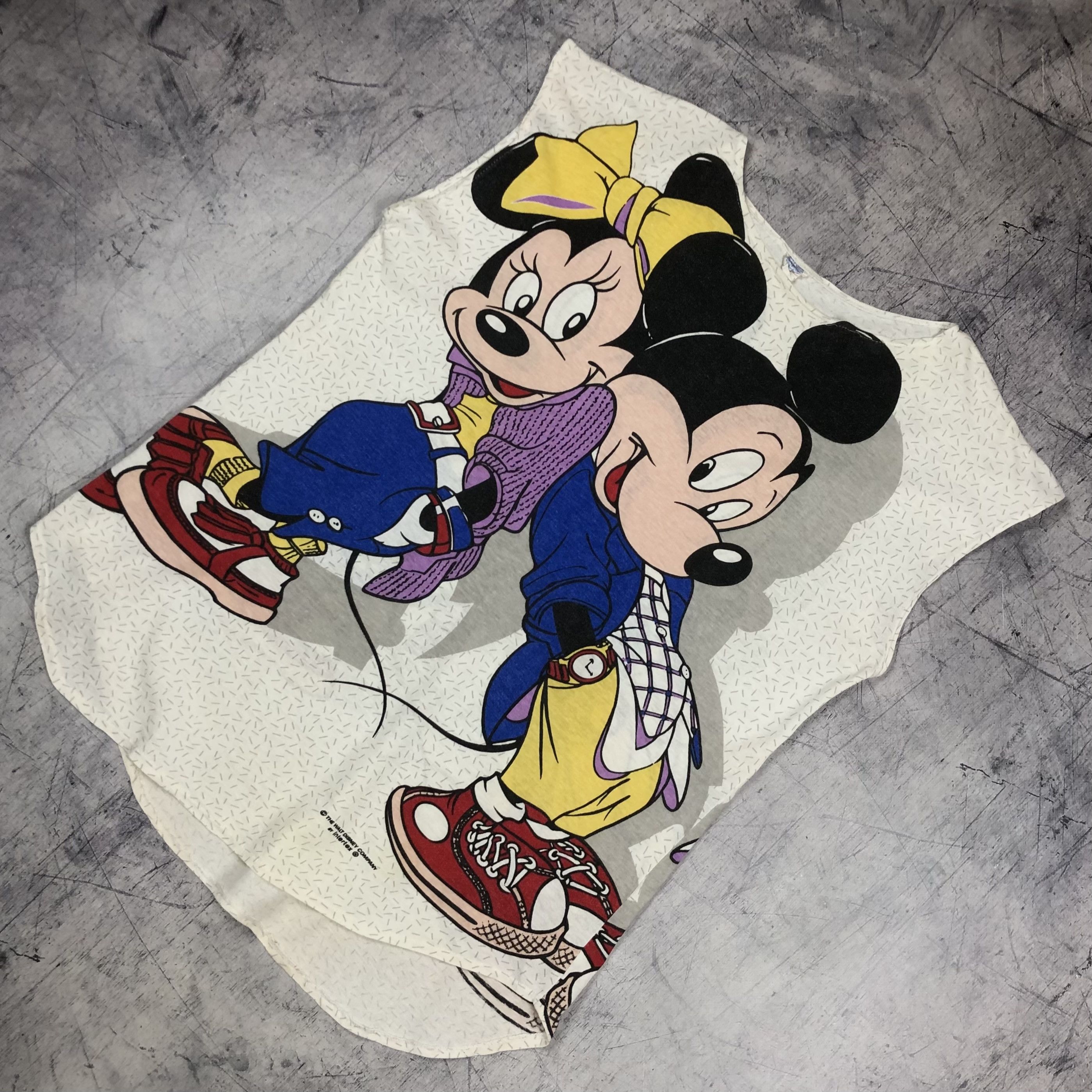 Mickey Mouse Vintage Mickey Minnie Mouse Disney Tank Top Size US M / EU 48-50 / 2 - 10 Thumbnail