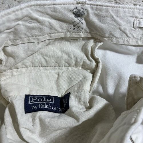 Polo Ralph Lauren VTG Polo Ralph Lauren Silky Cotton Chino Pants in Snow-White Size US 36 / EU 52 - 4 Thumbnail