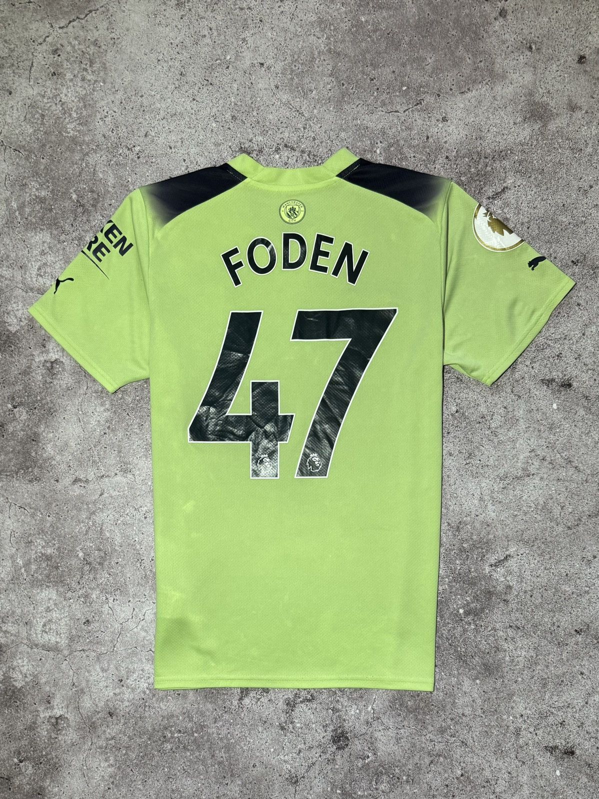 Puma Manchester City Shirt 21/22 Foden Football Jersey T-shirt Size US M / EU 48-50 / 2 - 3 Thumbnail