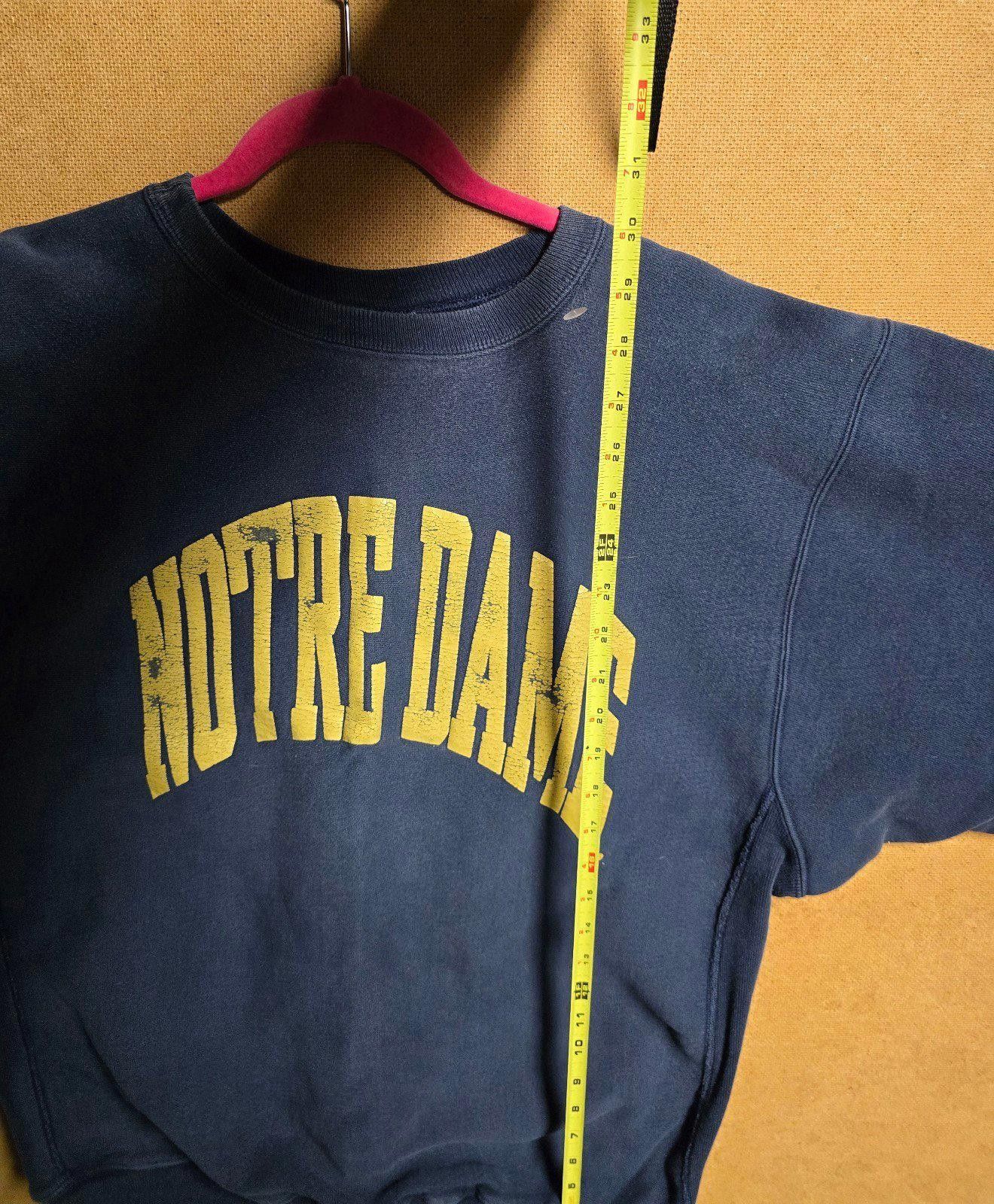 Champion Vintage Champion Reverse Weave Men’s XXL Crewneck Notre Dame Size US XXL / EU 58 / 5 - 4 Thumbnail
