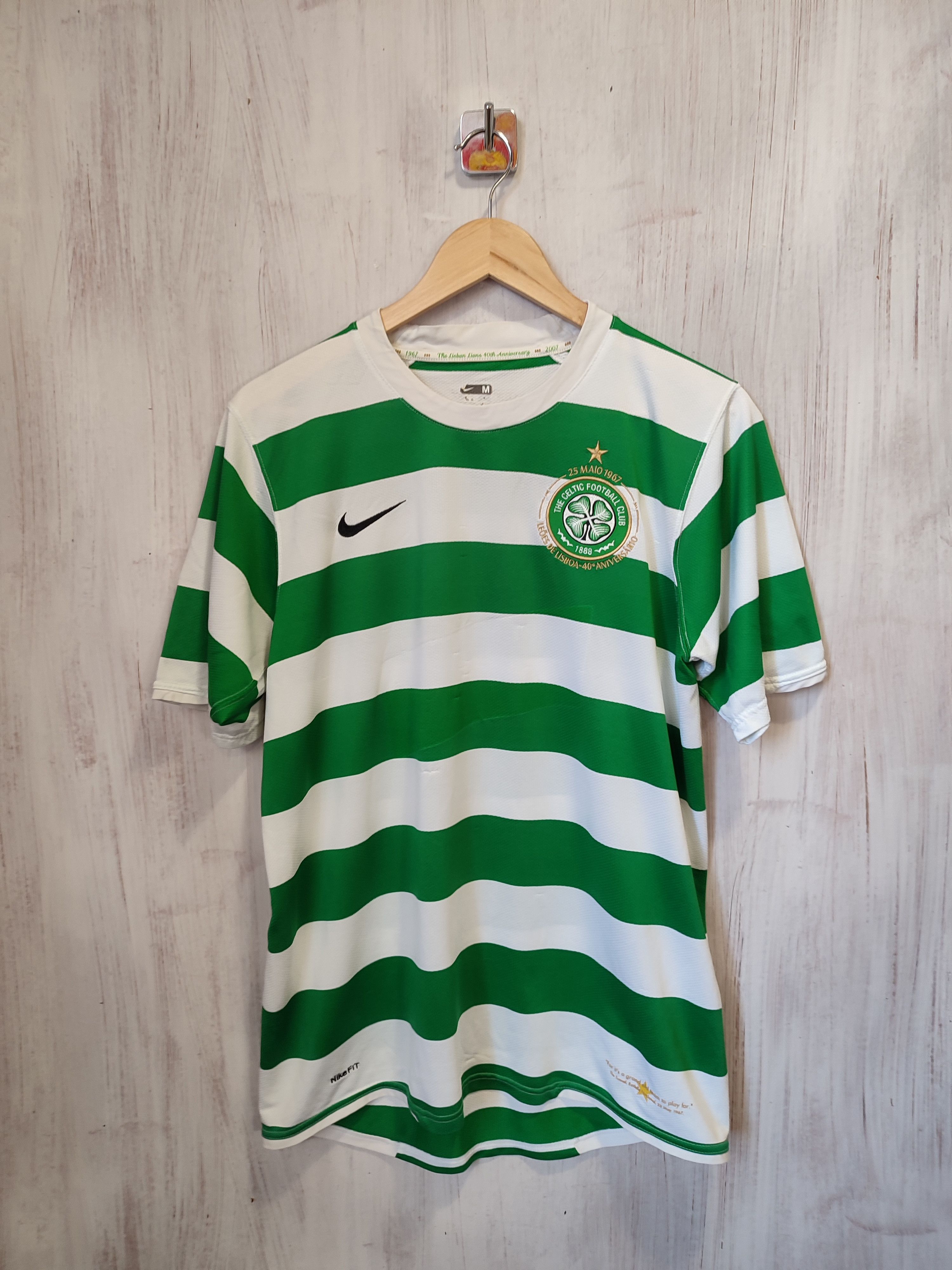 Nike FC Celtic 2007 2008 home football shirt soccer jersey kit | Grailed