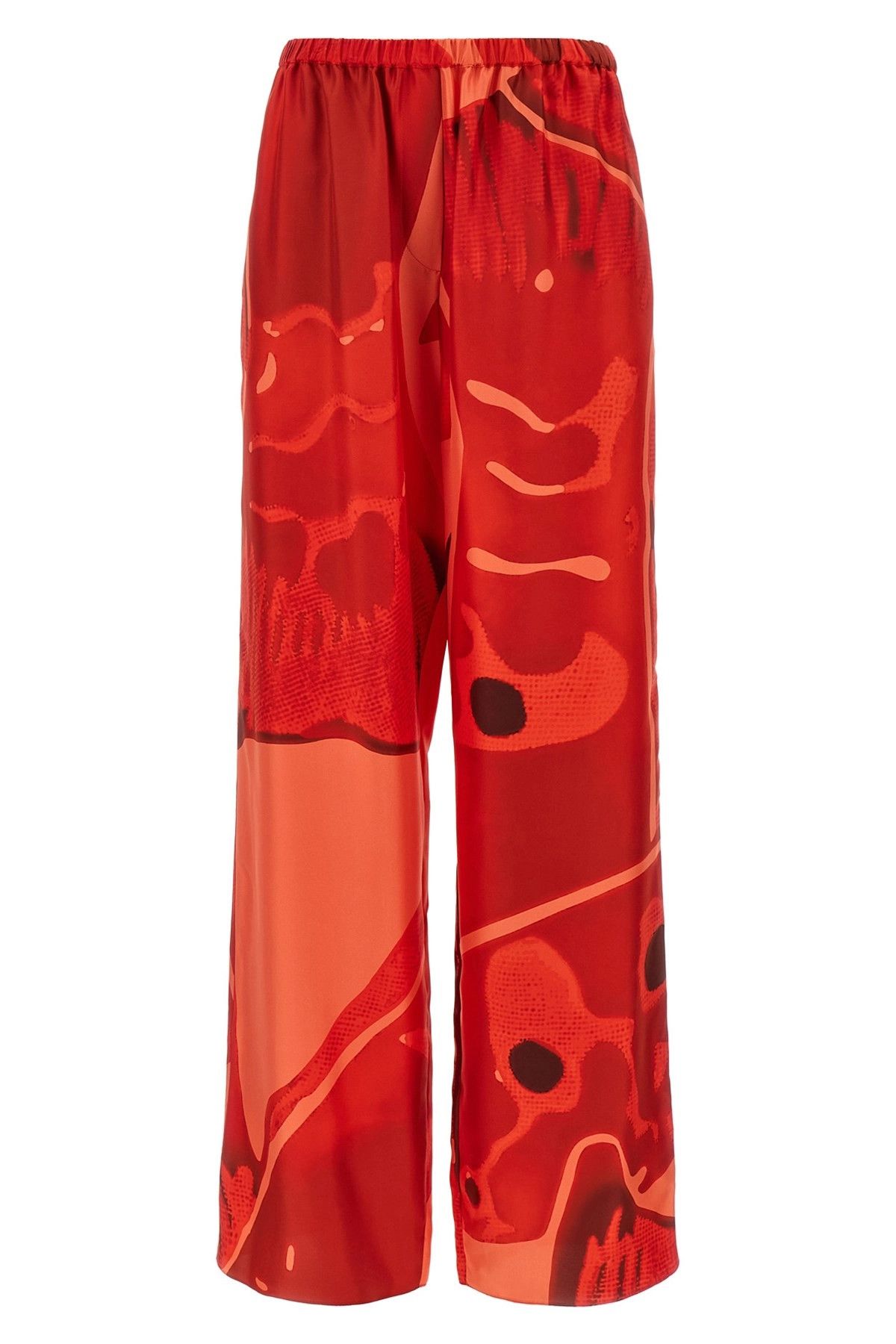 Salvatore Ferragamo Palazzo Silk pants Size 25" / US 0 / IT 36 - 1 Thumbnail