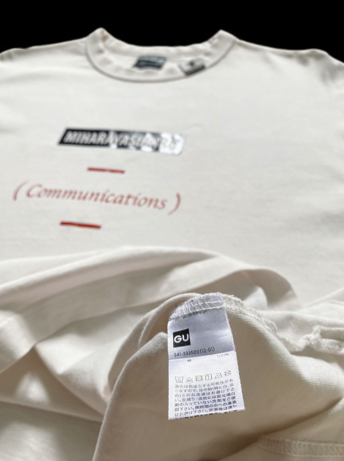 GU × Maison MIHARA YASUHIRO GU x MIHARAYASUHIRO Good Inspiration “Communications” Shirt Size US S / EU 44-46 / 1 - 6 Thumbnail