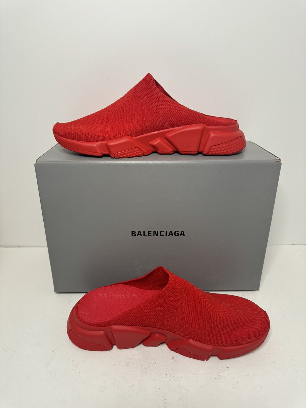 Red balenciaga men outlet