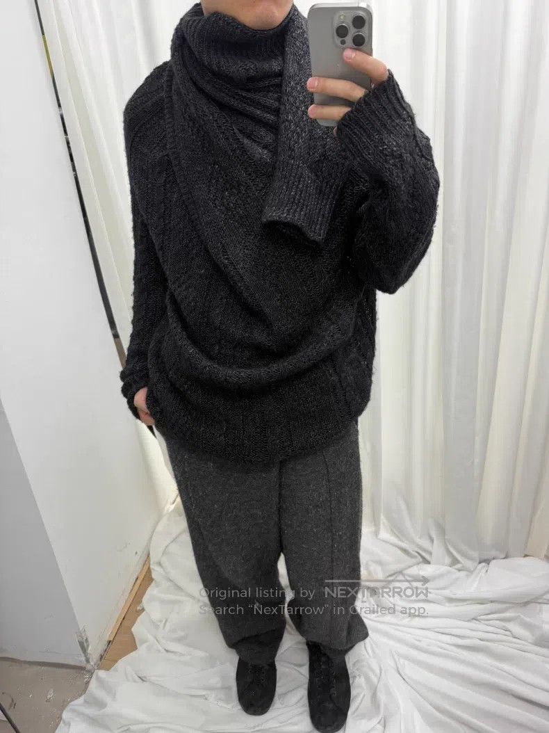 Yohji Yamamoto YOHJI YAMAMOTO Deconstructed knit sweater Size US S / EU 44-46 / 1 - 1 Thumbnail