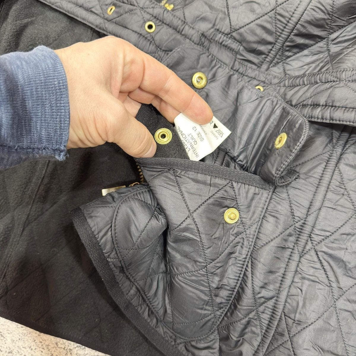 Barbour × Designer Barbour International Quilted Jacket M size 38 US8 Size M / US 6-8 / IT 42-44 - 13 Thumbnail