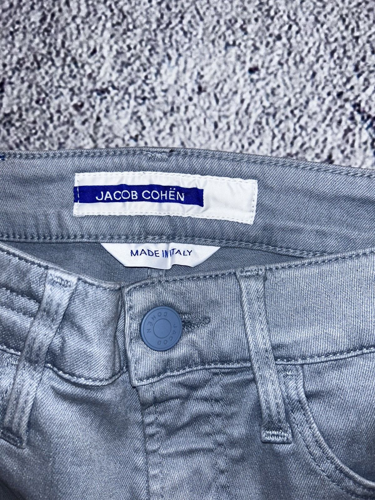 Jacob Cohen Jacob Cohën Women’s Jeans Light Grey Color Slim Fit Trousers Size 25" / US 0 / IT 36 - 3 Thumbnail