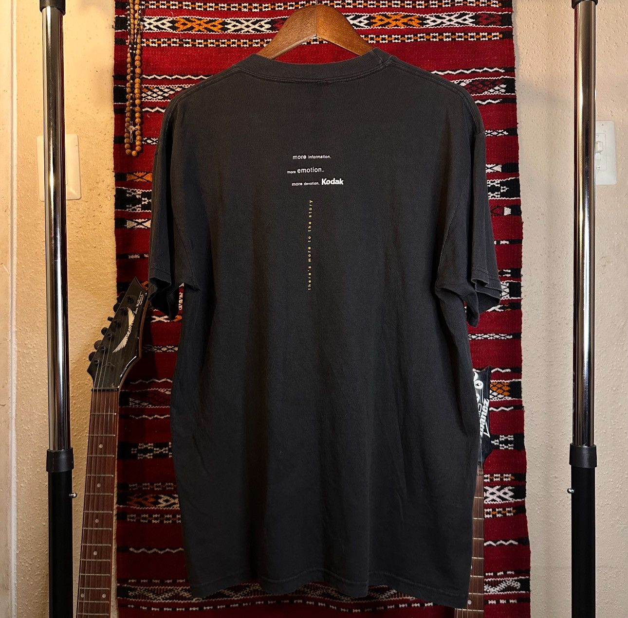Unsound Rags vintage obscure kodak film camera black tee Size US L / EU 52-54 / 3 - 2 Thumbnail