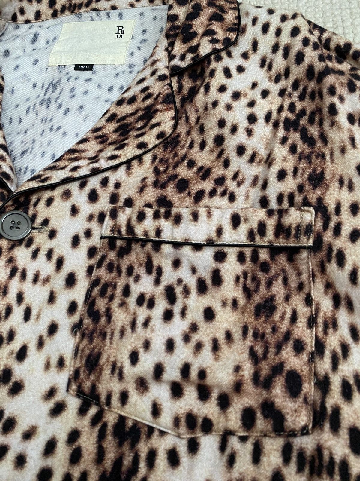 R13 R13 PJ Top - Cheetah Size US S / EU 44-46 / 1 - 3 Thumbnail