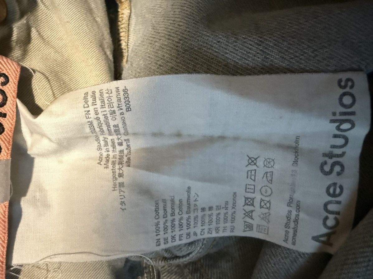 Acne Studios Acne Studios 2021F Delta Lightwash Denim Size US 33 - 7 Thumbnail