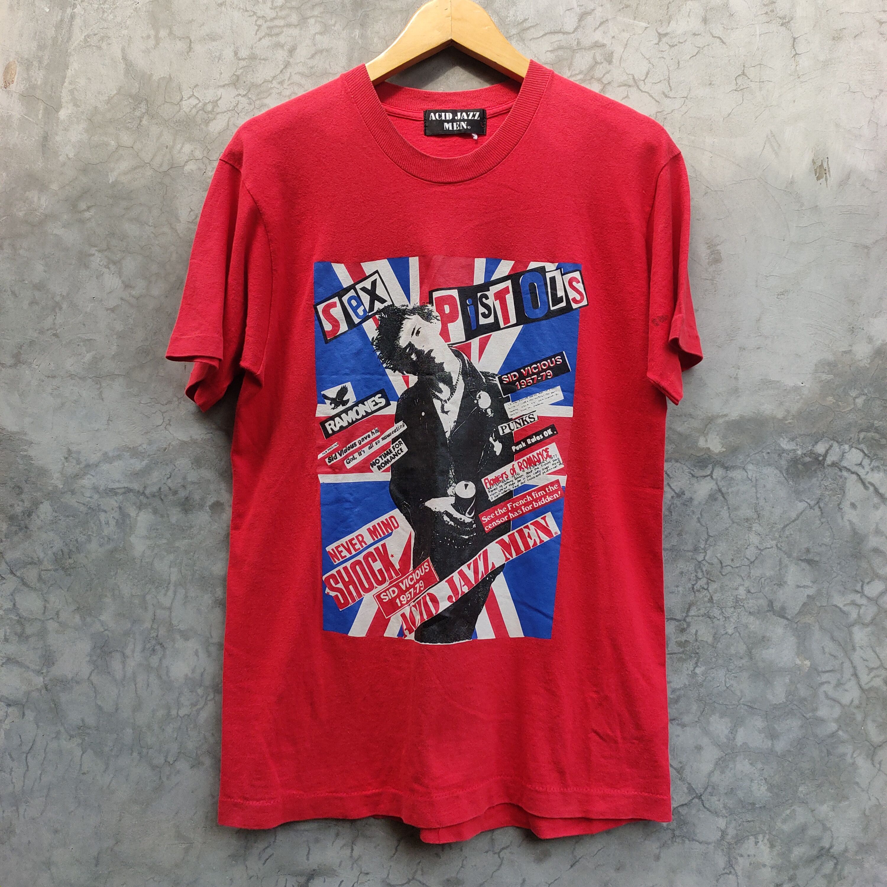 Band Tees Vintage Sex pistols x acid jazz men Size US M / EU 48-50 / 2 - 1 Thumbnail