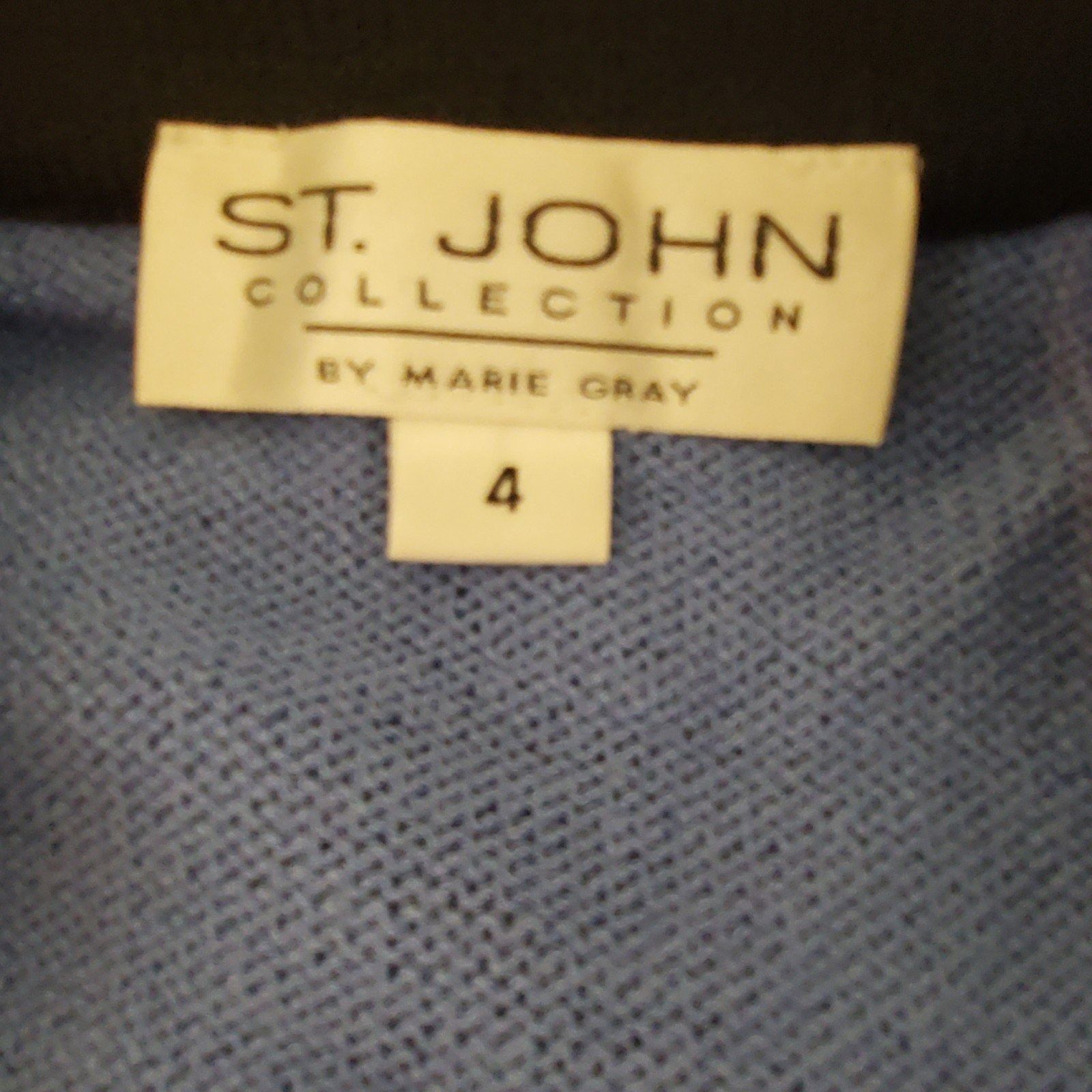 St. John St. John Coll. Vintage Wool Knit Jacket Blazer Ornate Button Size S / US 4 / IT 40 - 5 Thumbnail