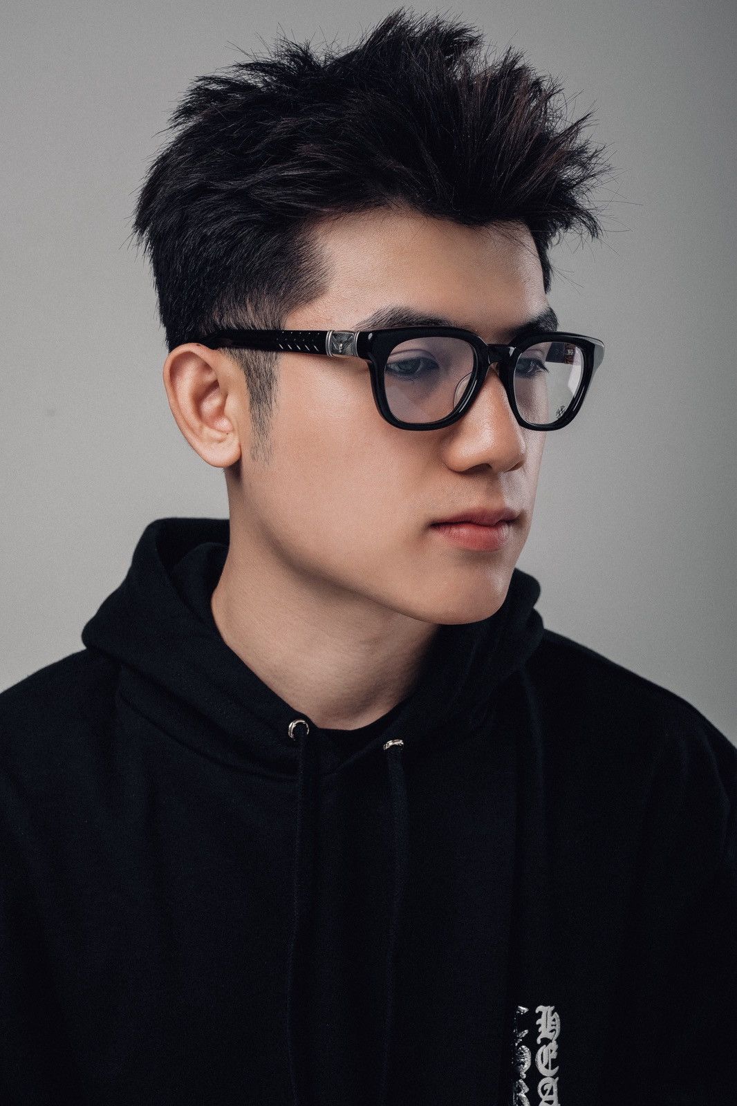 Chrome Hearts CHROME HEARTS WELL HELL YEAH BLACK GLASSES Size ONE SIZE - 11 Thumbnail