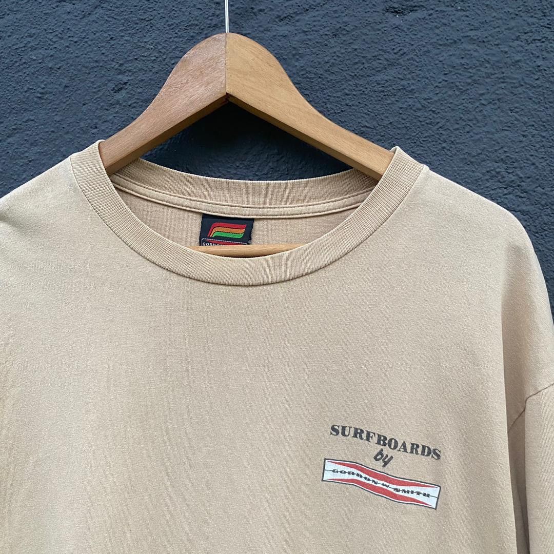 Other Thrashed Faded Vintage 90s Gordon And Smith Surfing Tee Size US L / EU 52-54 / 3 - 4 Thumbnail