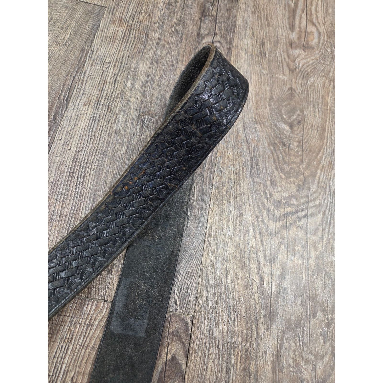 Other El Cid Black Leather Men's Vintage Belt Size 36-42" Size 36 - 6 Thumbnail