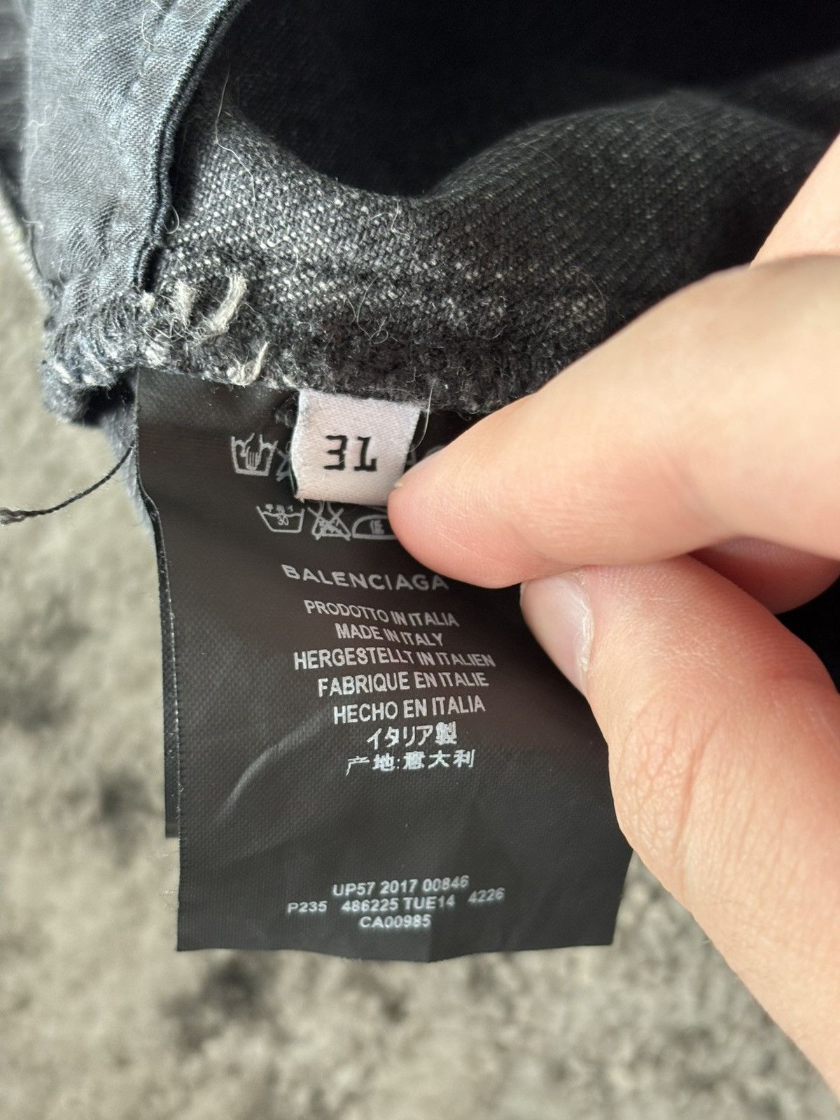 Balenciaga Balenciaga bootcut denim 2017 Size US 31 - 4 Thumbnail