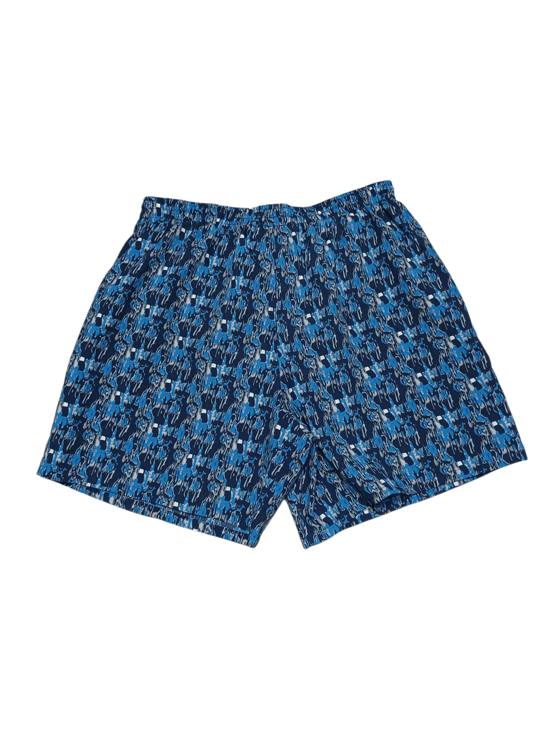 Nike NIKE FIRE VINTAGE 90S NYLON MONOGRAM SUMMER SHORTS Size US 32 / EU 48 - 3 Thumbnail
