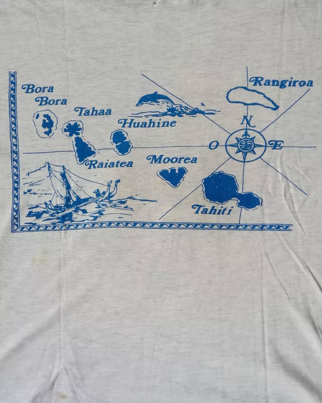 Vintage Vintage 80s-90s Hinano Tahiti Beer Hawaii Surf Tees Size US L / EU 52-54 / 3 - 4 Thumbnail