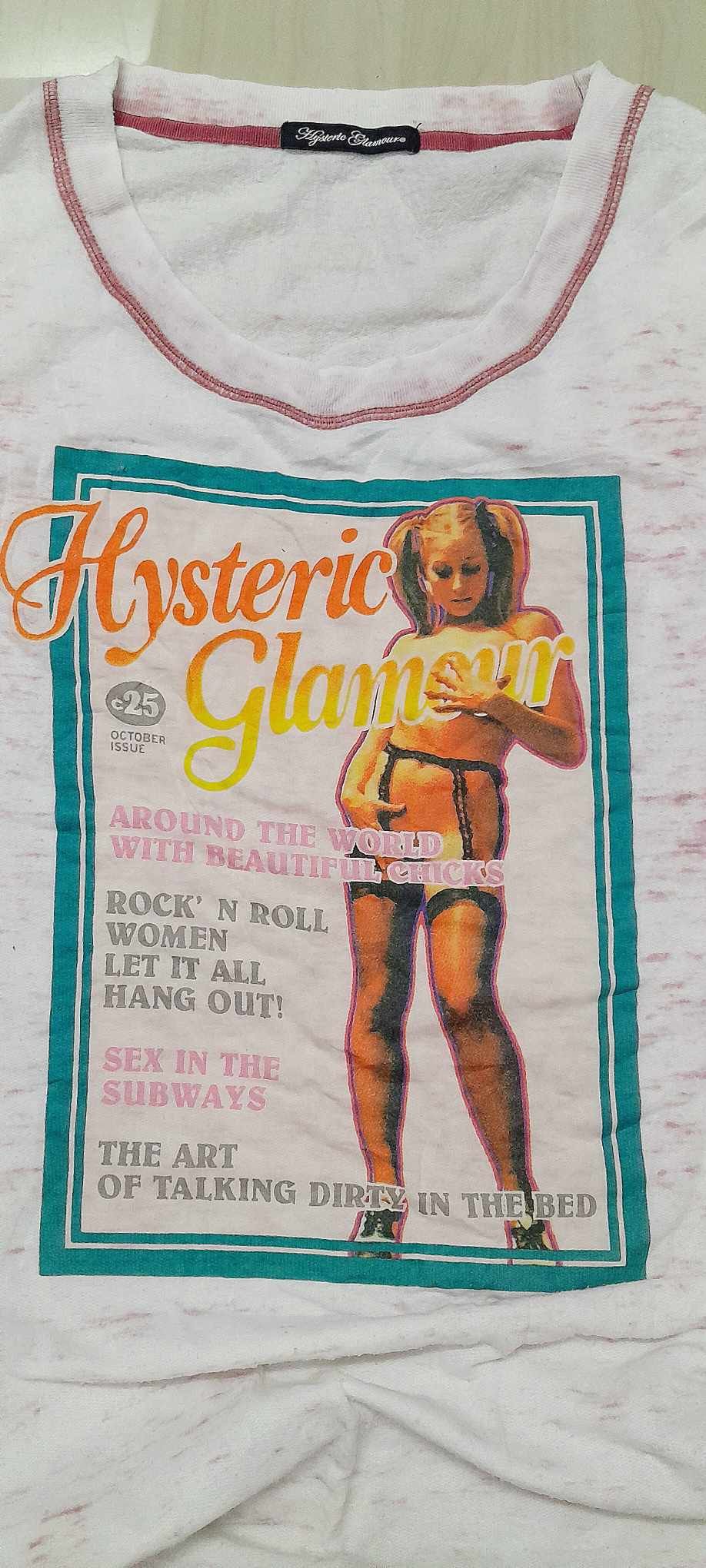 Hysteric Glamour × Japanese Brand × Vintage Hysteric Glamour T Shirt Size ONE SIZE - 4 Thumbnail