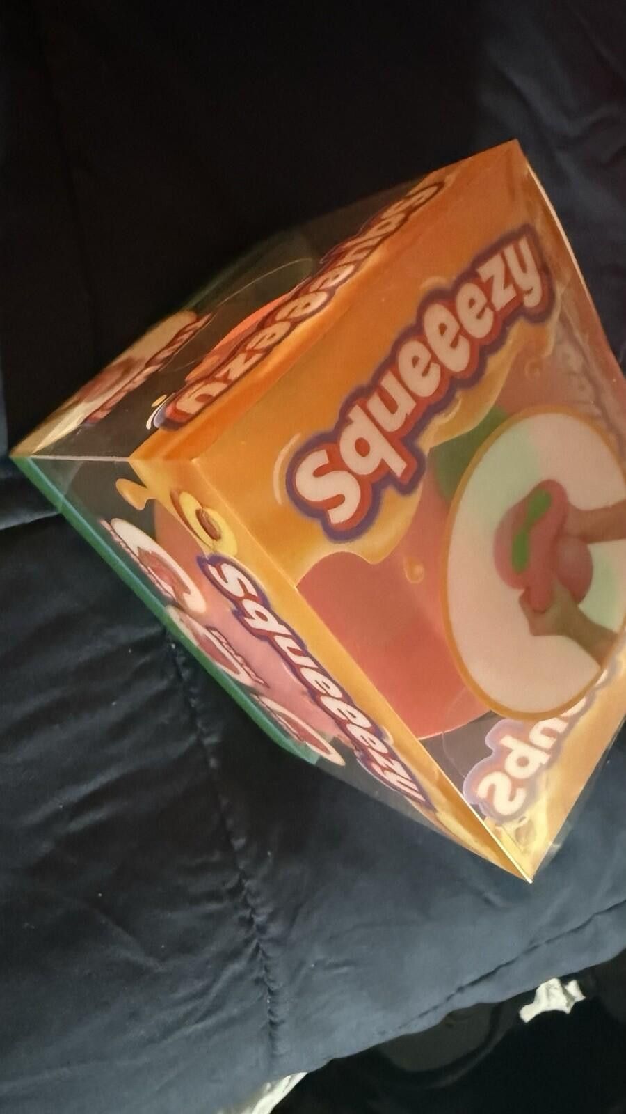 Other Sunny Days Jumbo Squeezy Peach Squishy Stress Sensory Fun Size ONE SIZE - 2 Thumbnail