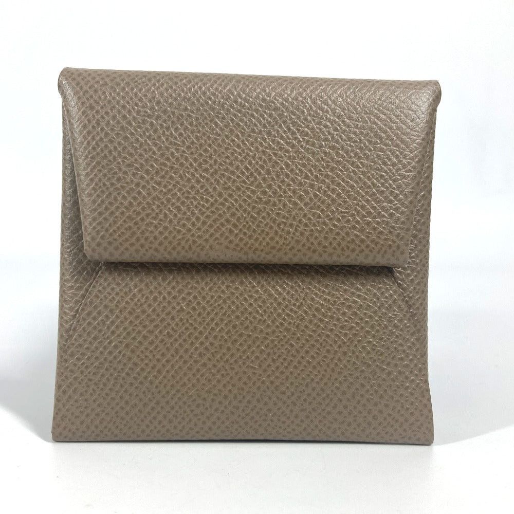Hermes Hermes Bastia Wallet Change Purse Square Coin Epson Unisex Ethupe Beige Size ONE SIZE - 1 Thumbnail