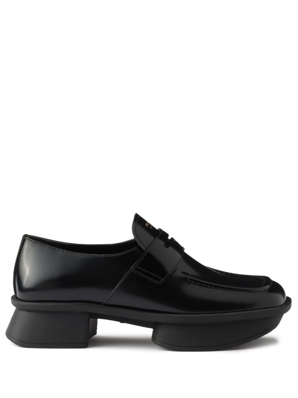 Prada EQUAL LEATHER LOAFERS Size US 11 / IT 41 - 1 Thumbnail