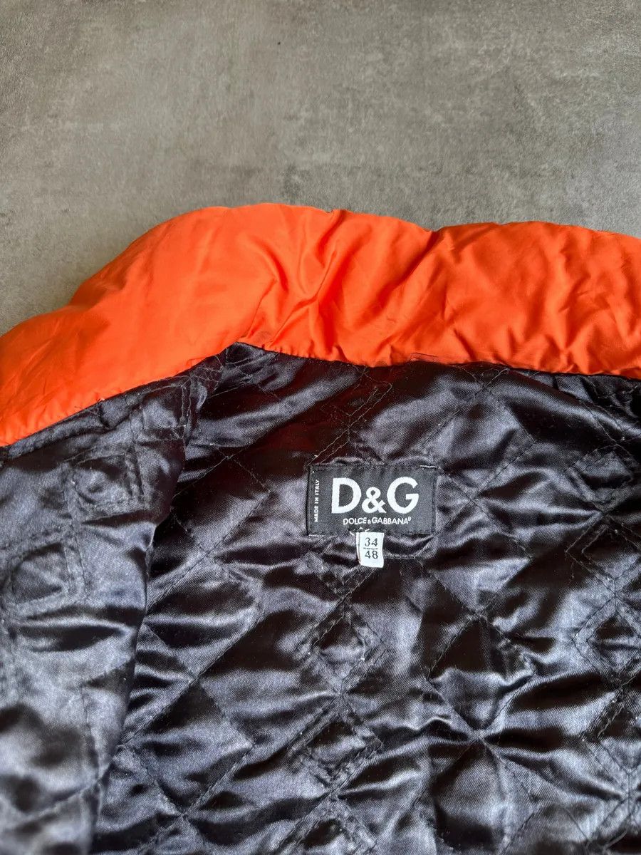 Dolce & Gabbana AW2003 Dolce & Gabbana Astro Orange Puffer Futuristic Jacket Size US M / EU 48-50 / 2 - 9 Thumbnail