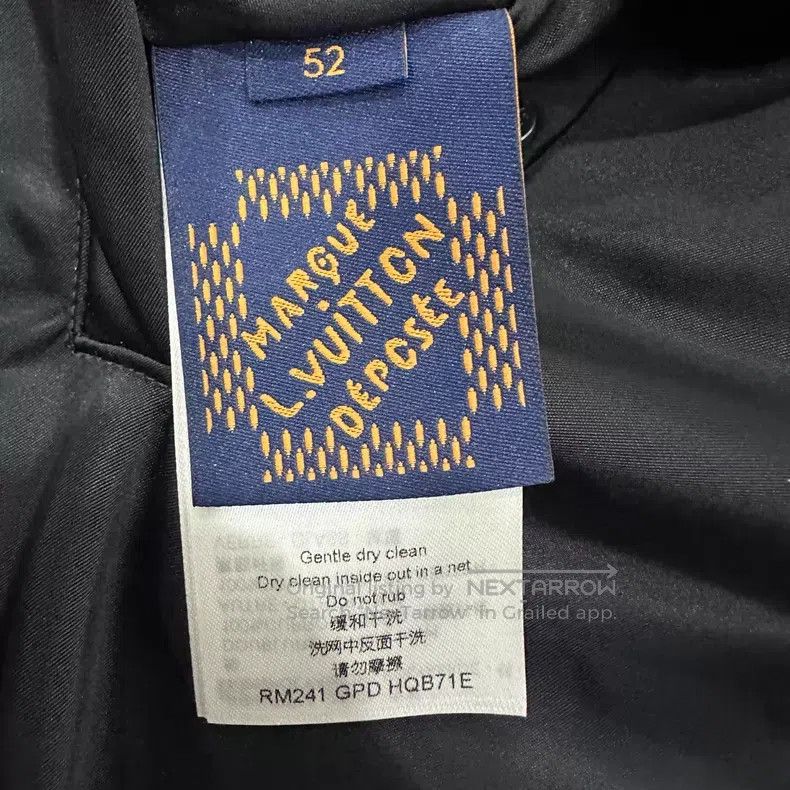Louis Vuitton Louis Vuitton Fi Dong Flash Diamond Letter Baseball Suit F Size US L / EU 52-54 / 3 - 3 Thumbnail