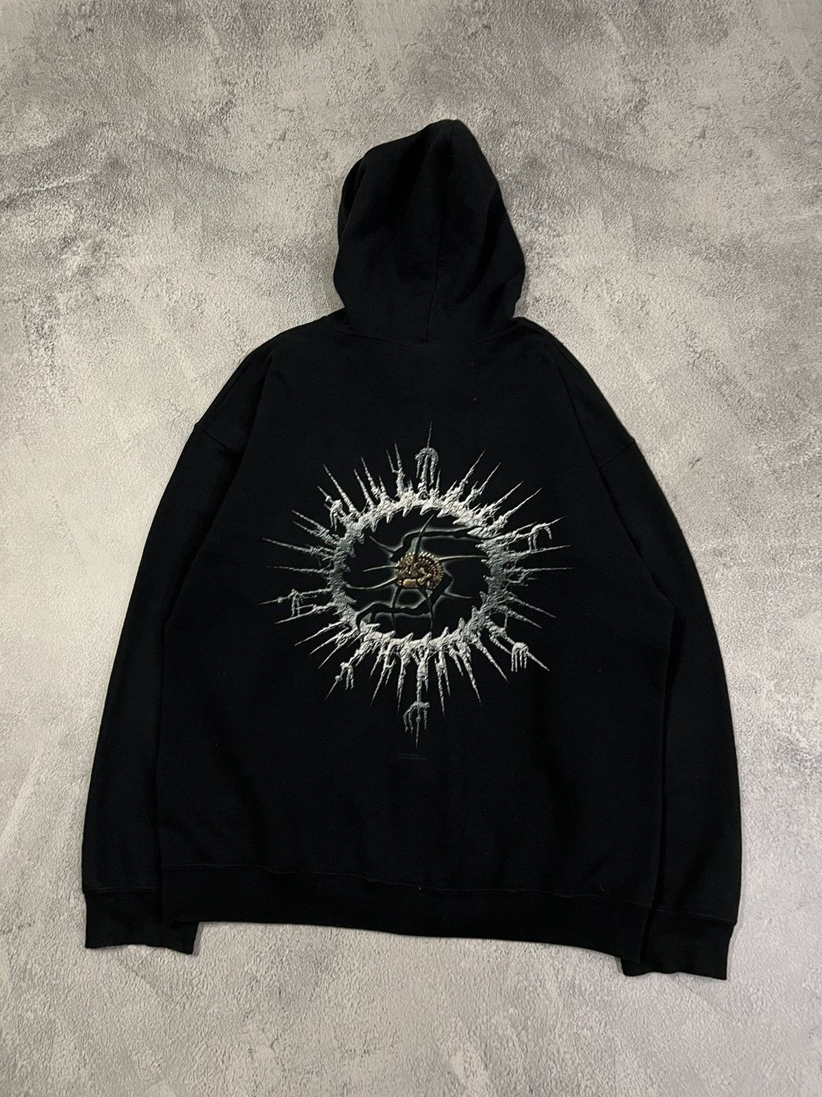 Band Tees Vintage Y2k SUFFOCATION 2008 Death Metal Zip Hoodie 00’s Size US L / EU 52-54 / 3 - 6 Thumbnail