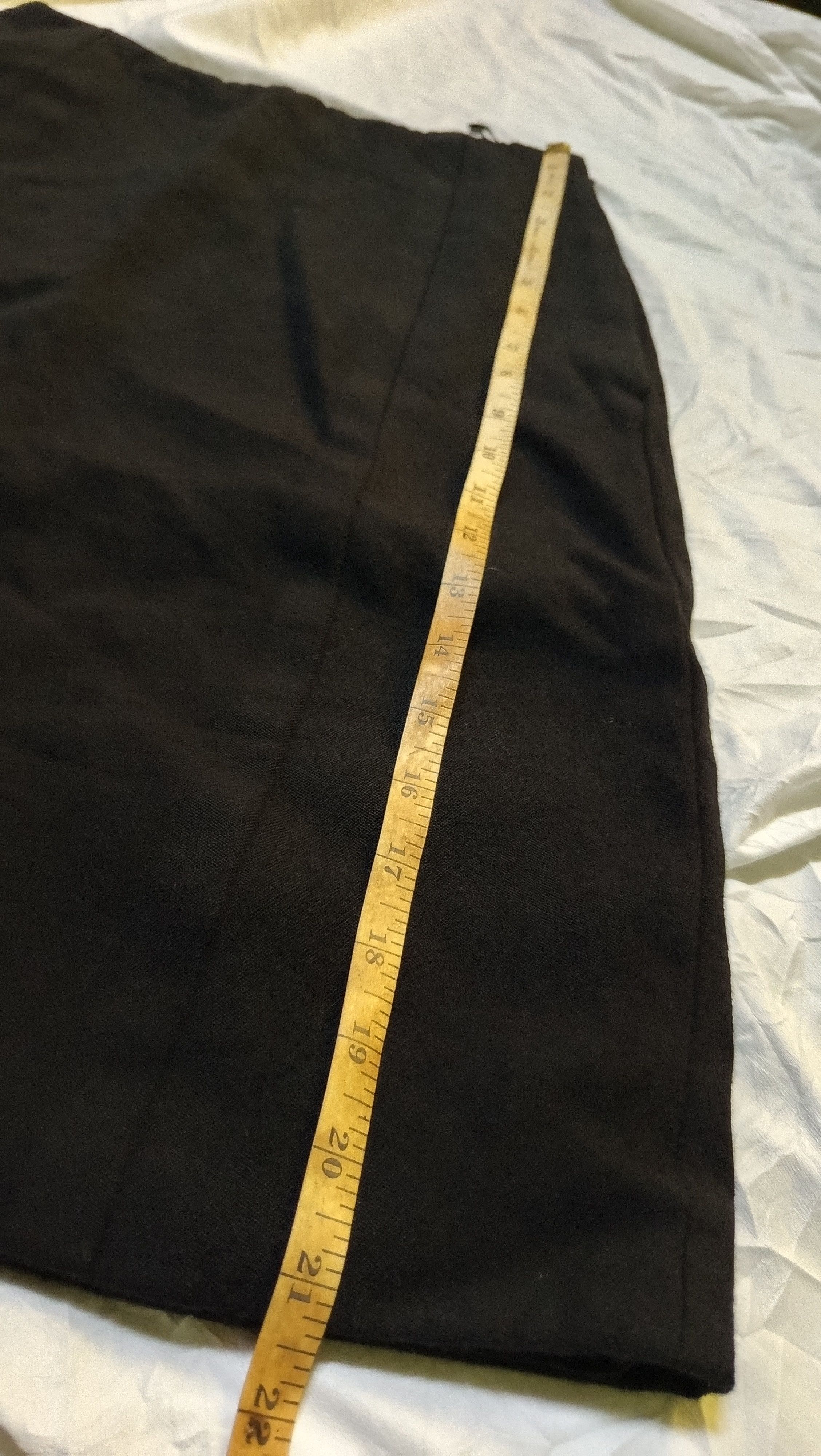 Prada Prada Midi Skirt Wool Size 23" - 6 Thumbnail