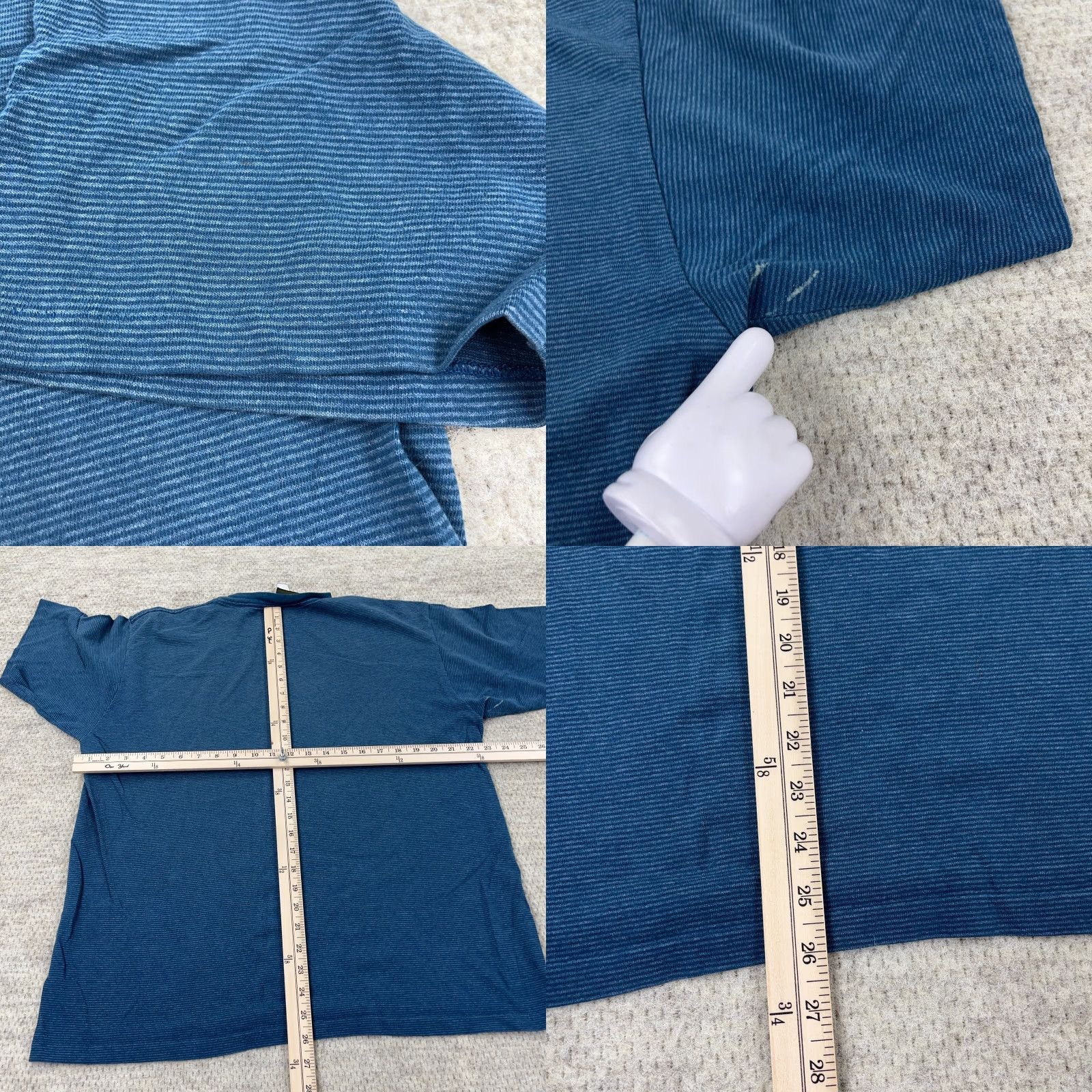 Vintage VINTAGE Odyssey Shirt Men XL Blue Surf Basketball 90s Tee Single Stitch Size US XL / EU 56 / 4 - 8 Thumbnail