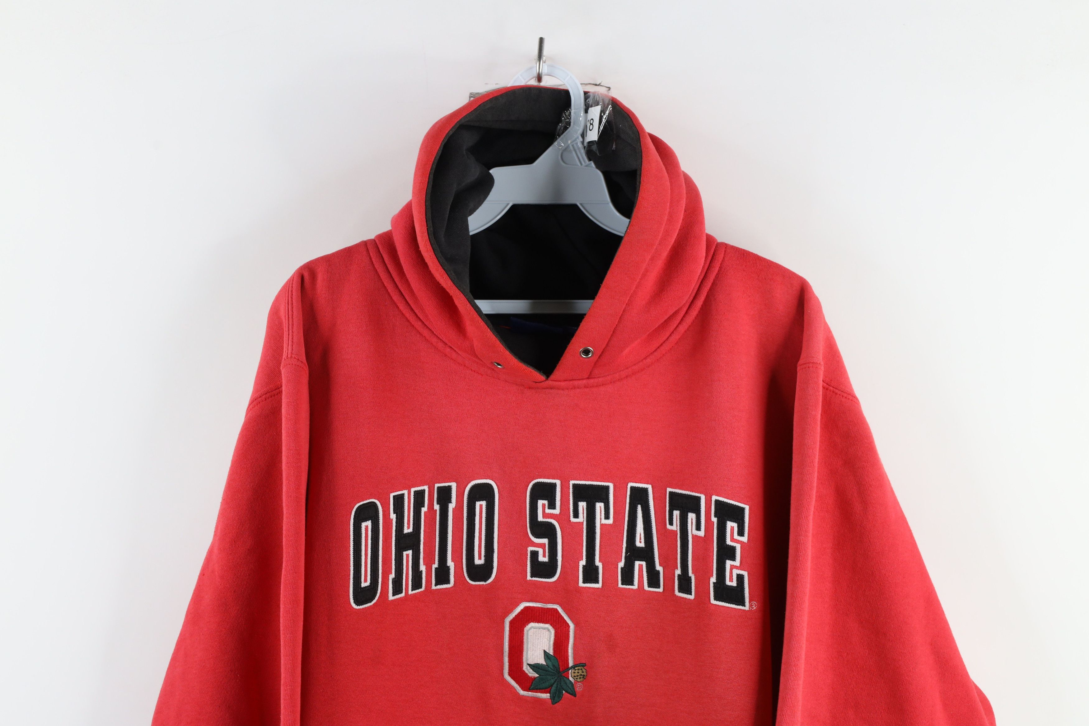 Vintage Vintage Spell Out Ohio State University Hoodie Sweatshirt Size US M / EU 48-50 / 2 - 2 Thumbnail