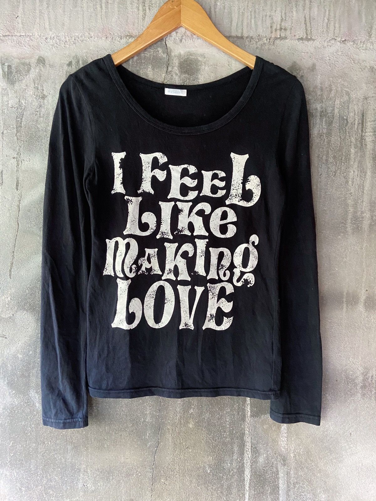 Japanese Brand I FEEL LIKE MAKING LOVE LONG SLEEVE Size US S / EU 44-46 / 1 - 1 Thumbnail