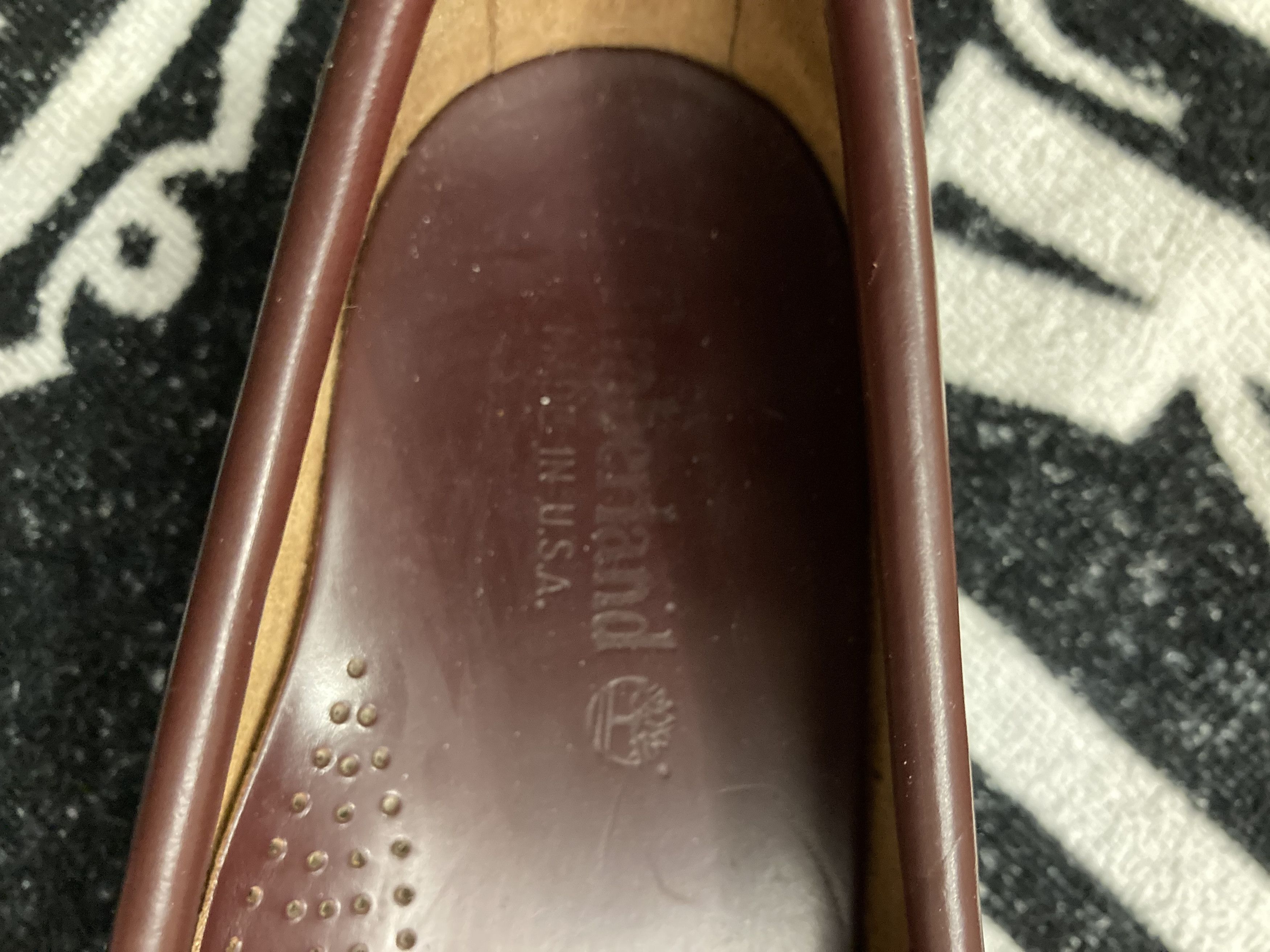 Timberland × Vintage Rare Vintage Timberland Penny Loafers Shoes Burgundy Red, Size US 8 / IT 38 - 10 Thumbnail
