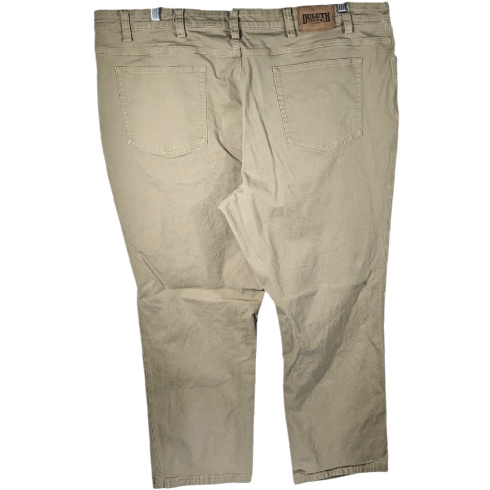 DULUTH FLEX FIRE HOSE Pants Mens 48x32 Desert Khaki 5-Pocket
