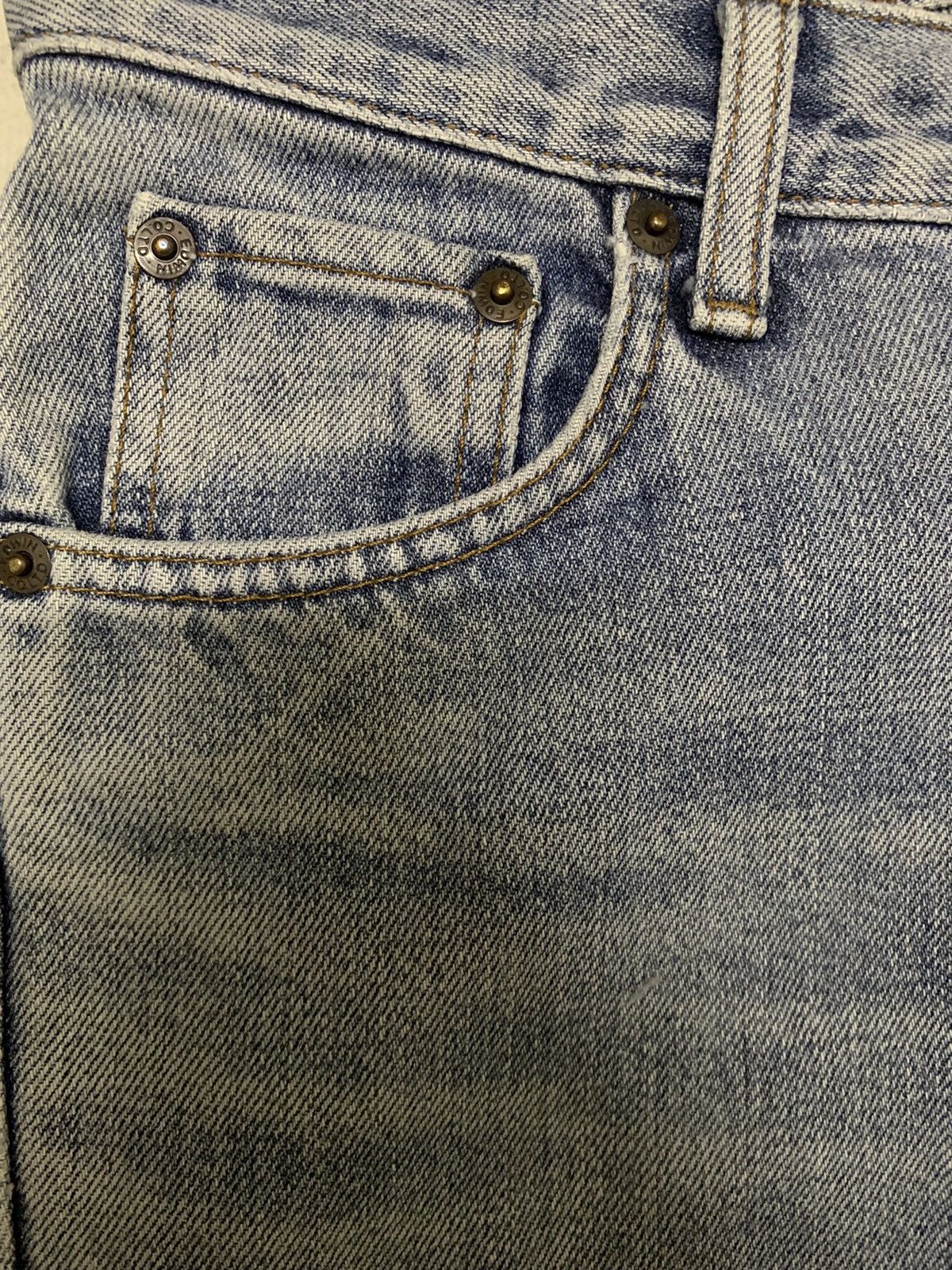 Edwin Vintage Edwin XJeans 400 Flared Bell Bottom Distressed Jeans Size US 28 / EU 44 - 6 Thumbnail