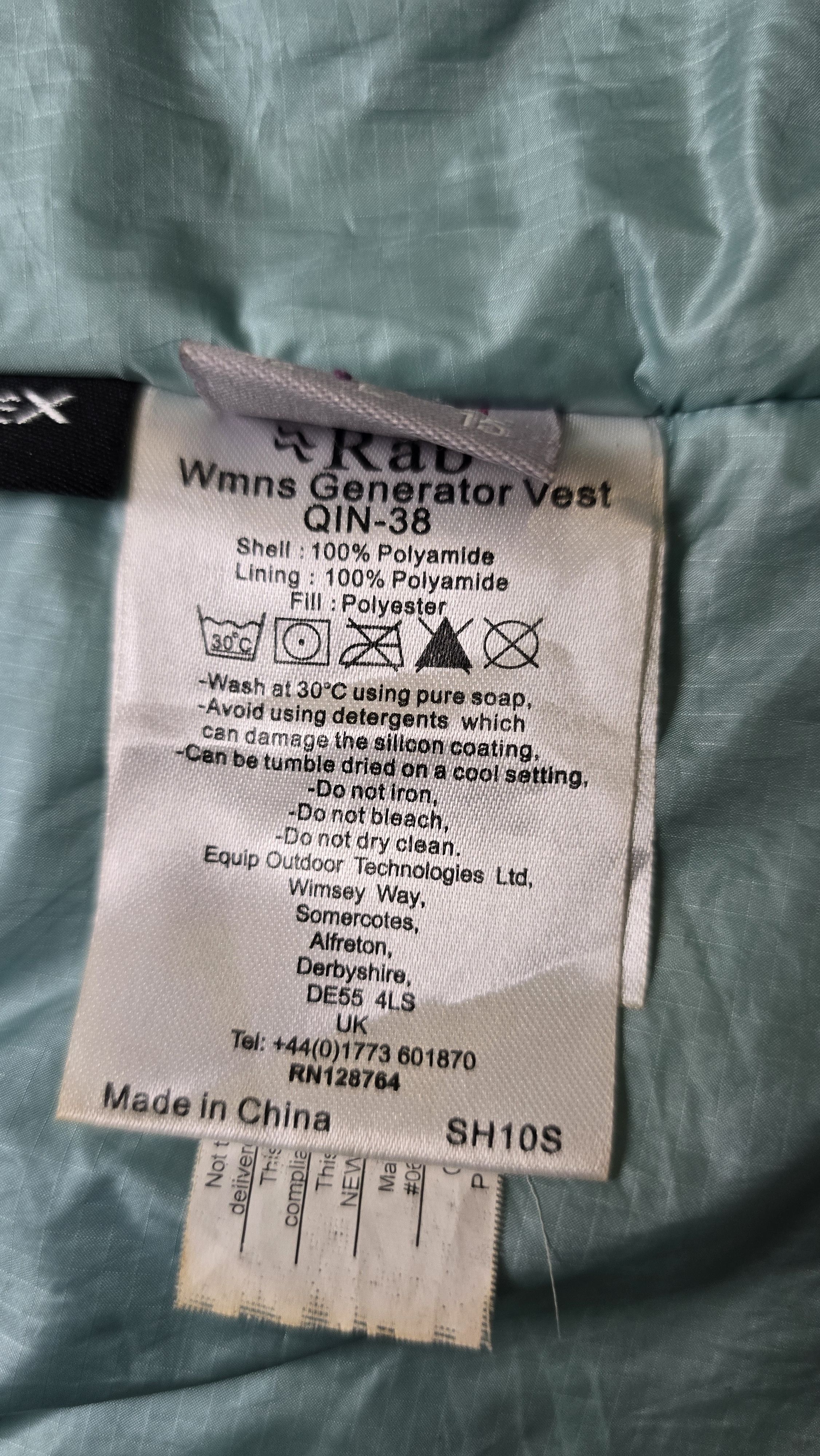 Rab Rab Generator Vest Black Packable Pertex Insulated Gilet Size L / US 10 / IT 46 - 13 Thumbnail