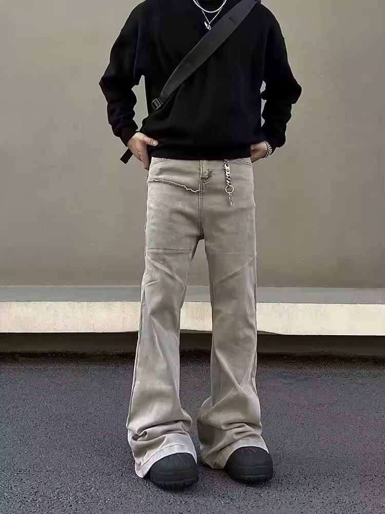 Jean Baggy Stacked Flare Pant Size US 34 / EU 50 - 3 Thumbnail