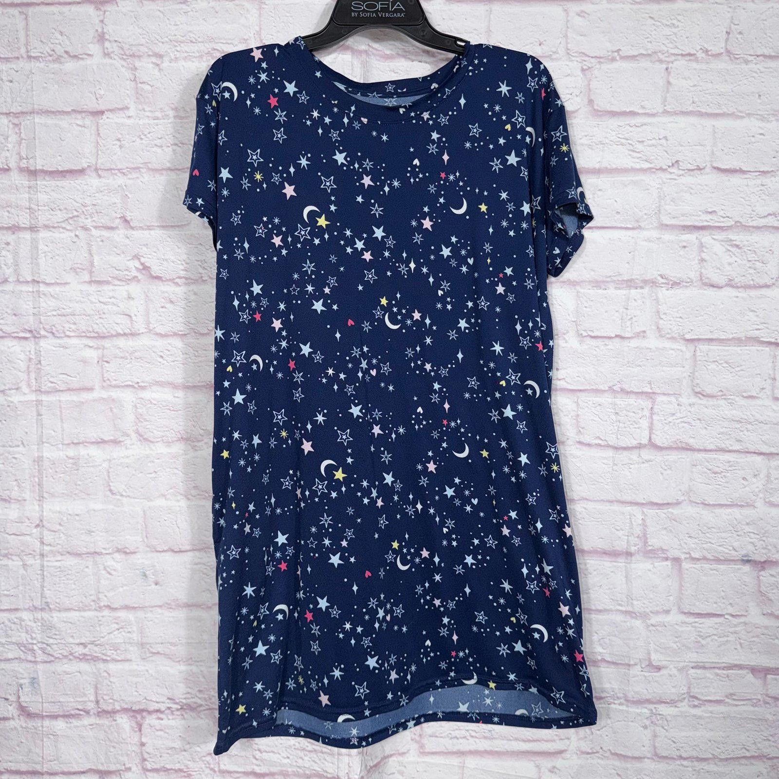 Other Joyspun Starry Nightshirt Small/Medium Size ONE SIZE - 1 Thumbnail
